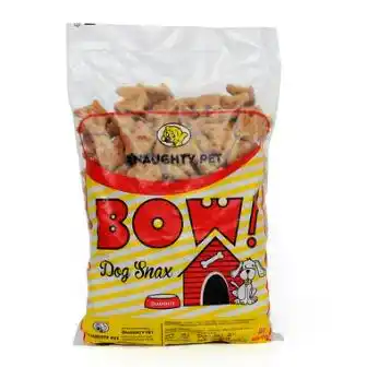 Naughty Pet Bow Biscuits For Dogs 500g
