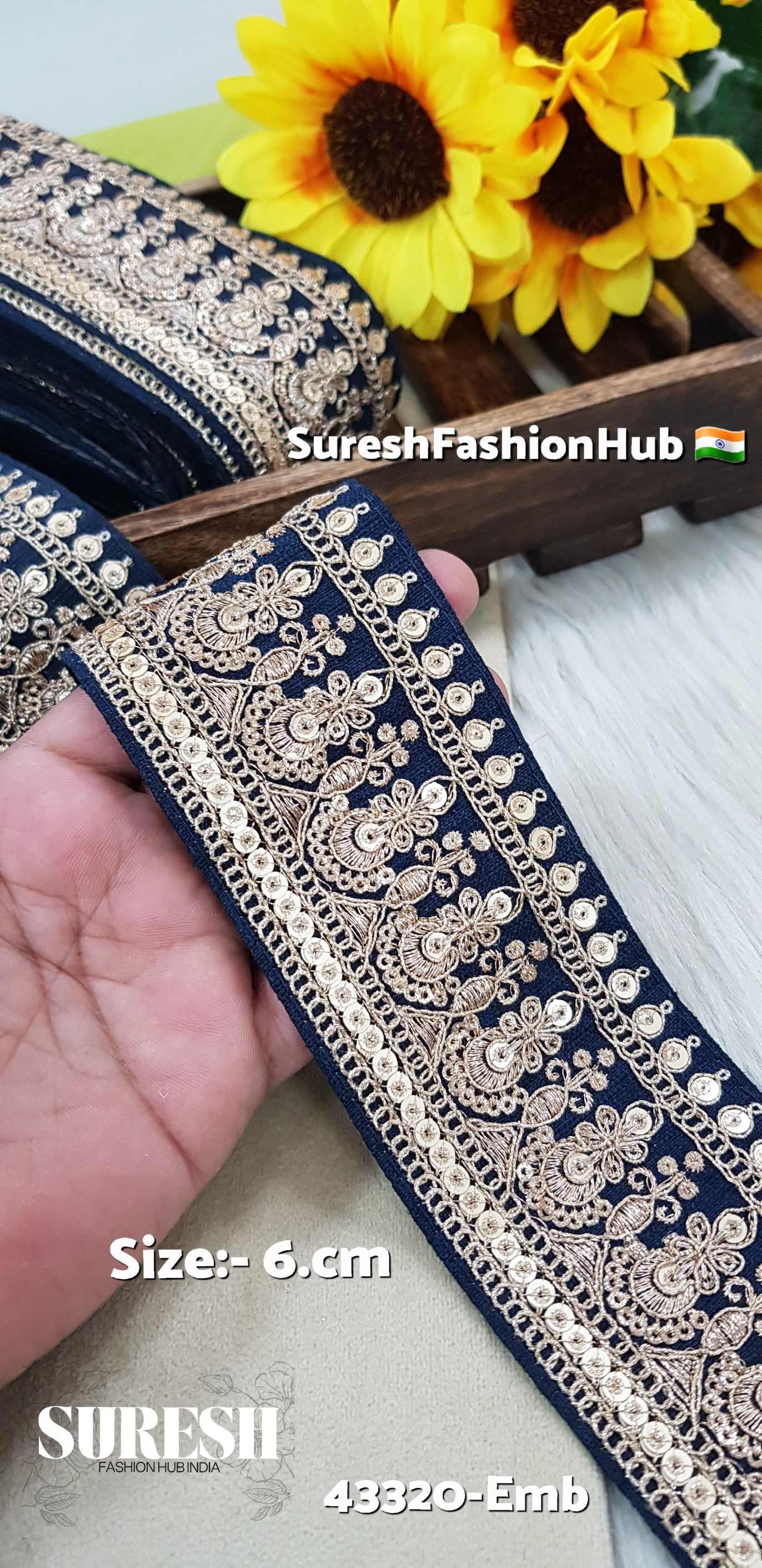 Royal Bloom Embroidery Lace