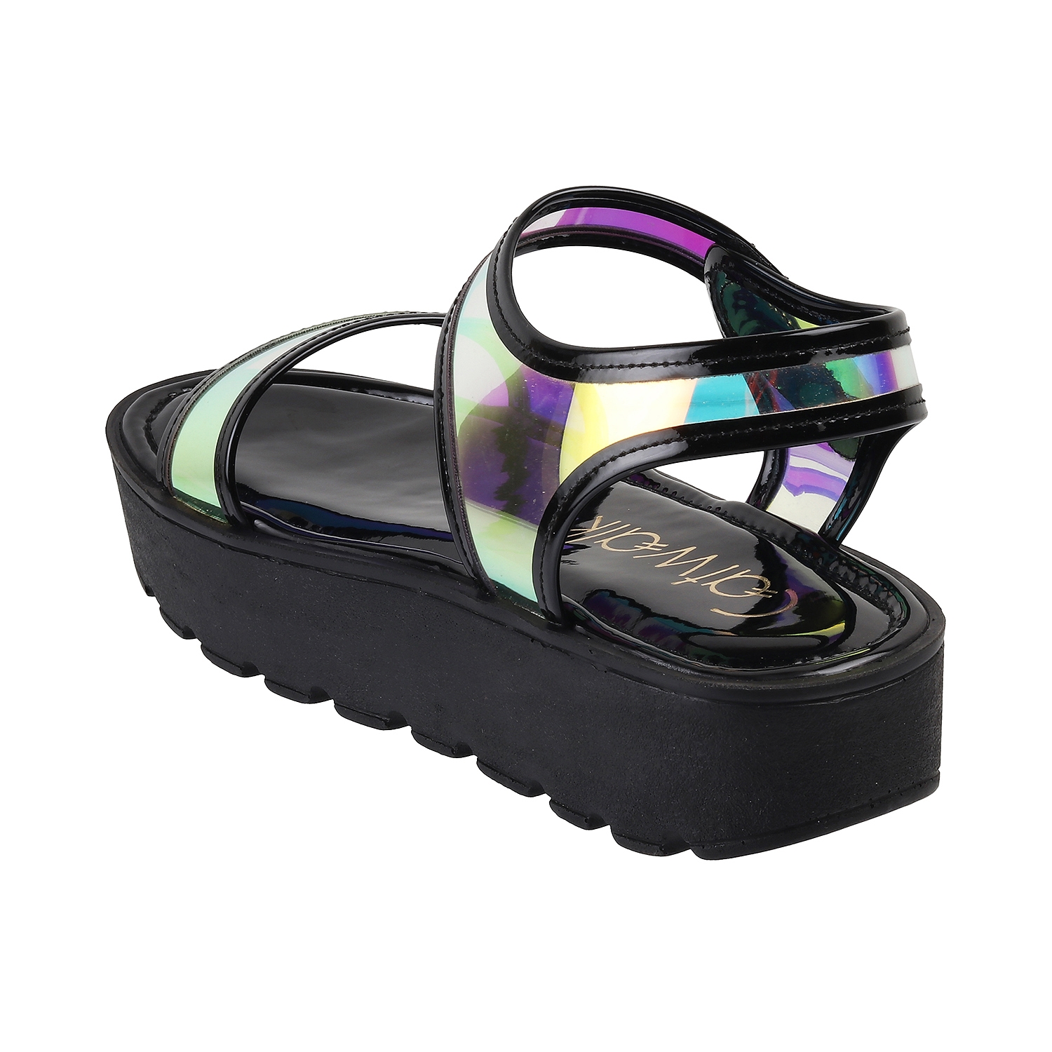CATWALK | Holographic sporty sandals