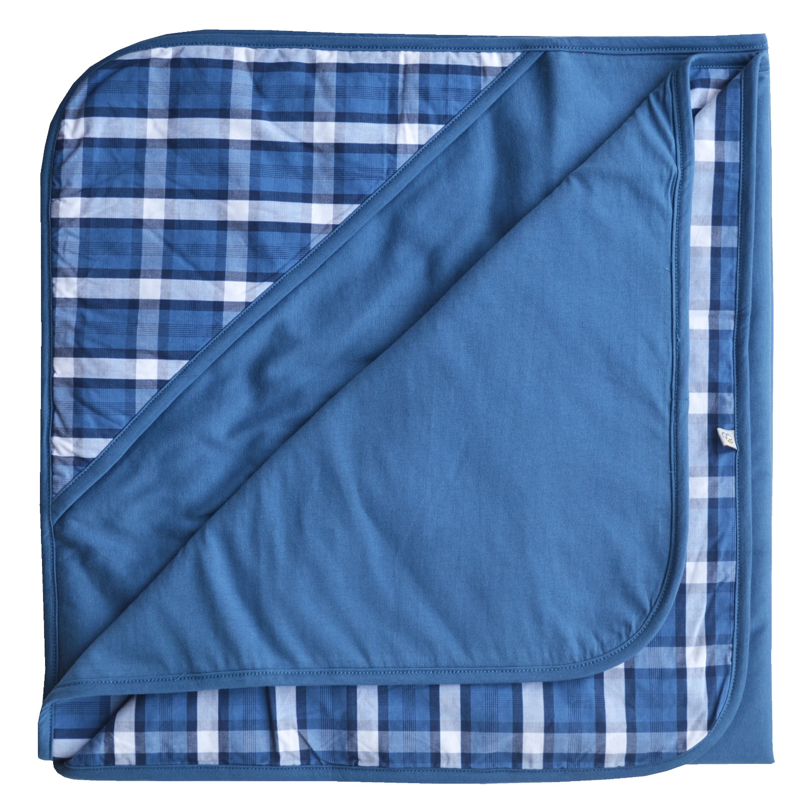 Babeez | Blue Checks/Blue Quilt with Hoodie(Woven & Cotton) undefined