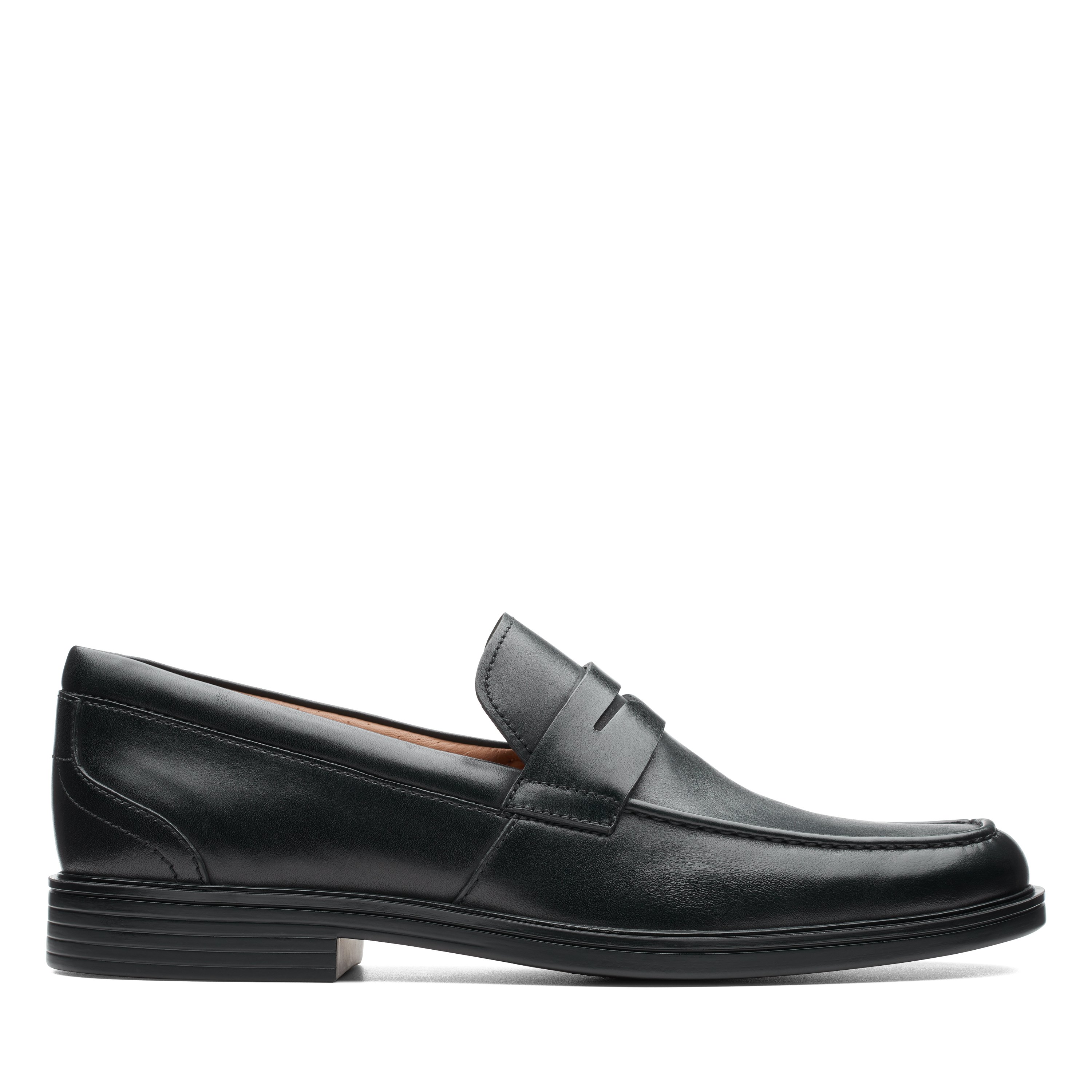 Un Aldric Step Black Leather