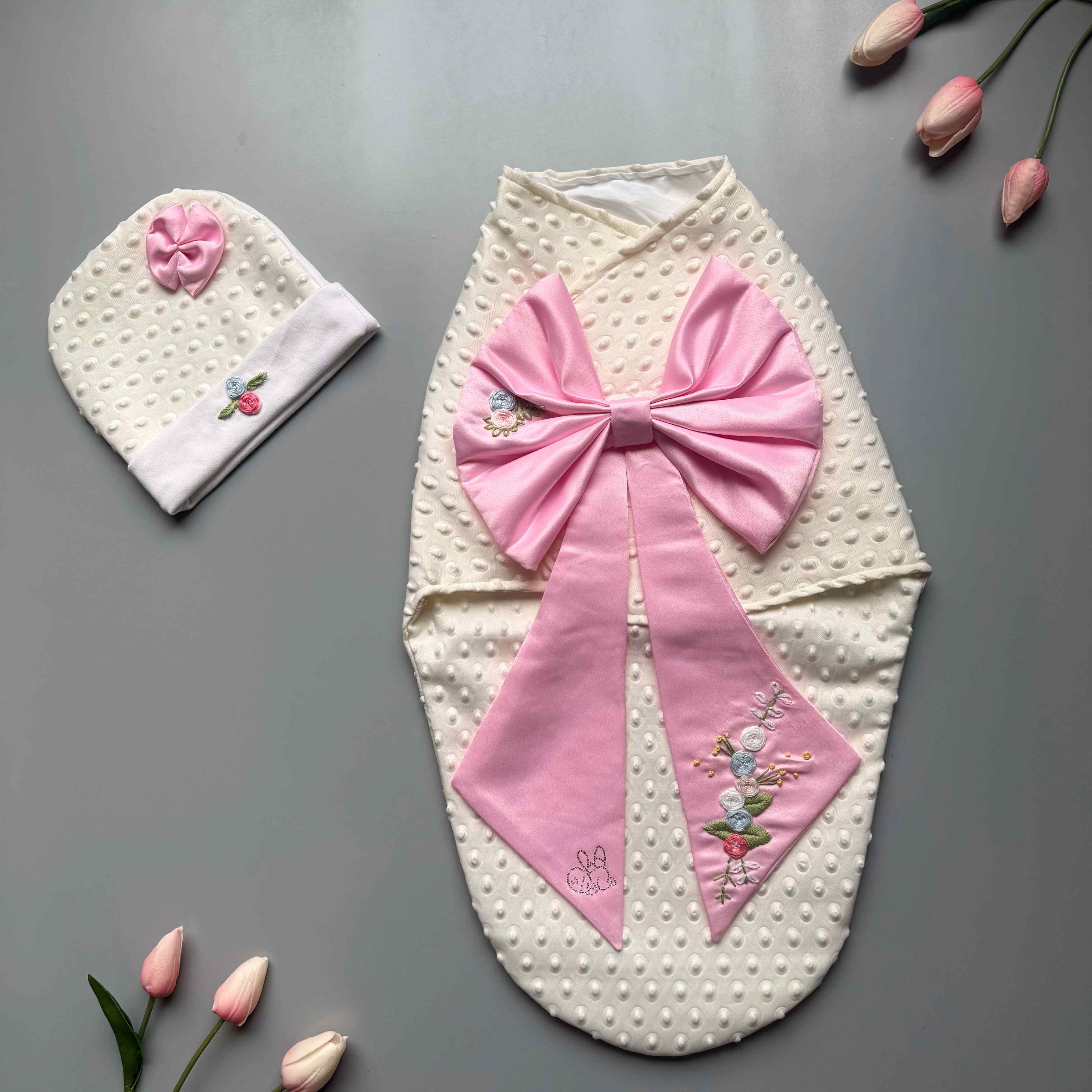 Rose Meadow Swaddle Set