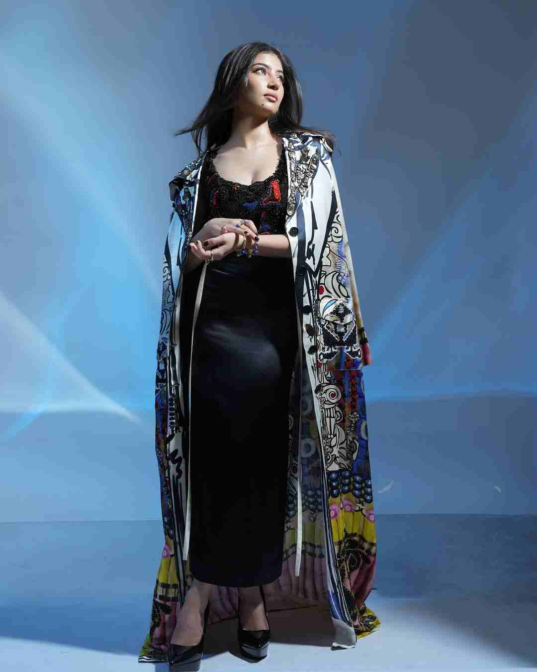 Tribal Printed Long Jacket