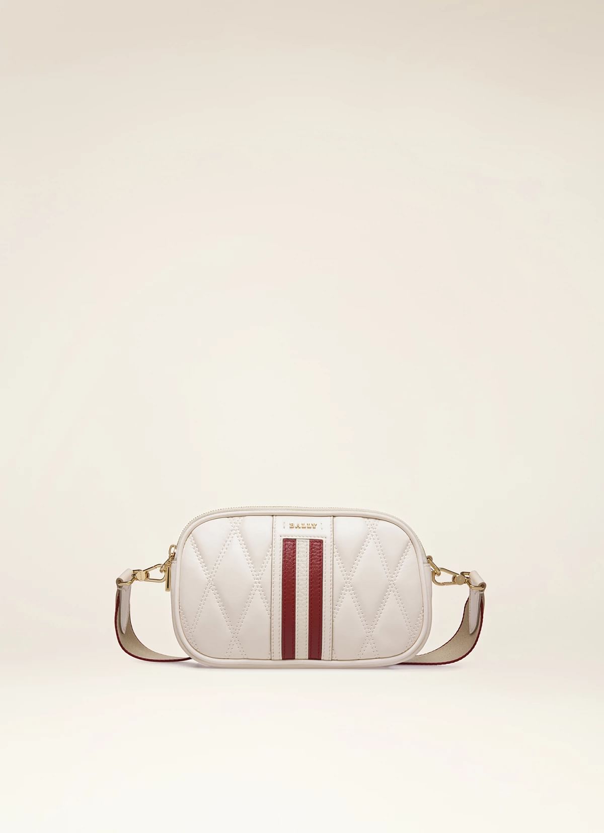 Denni Leather Minibag In Bone