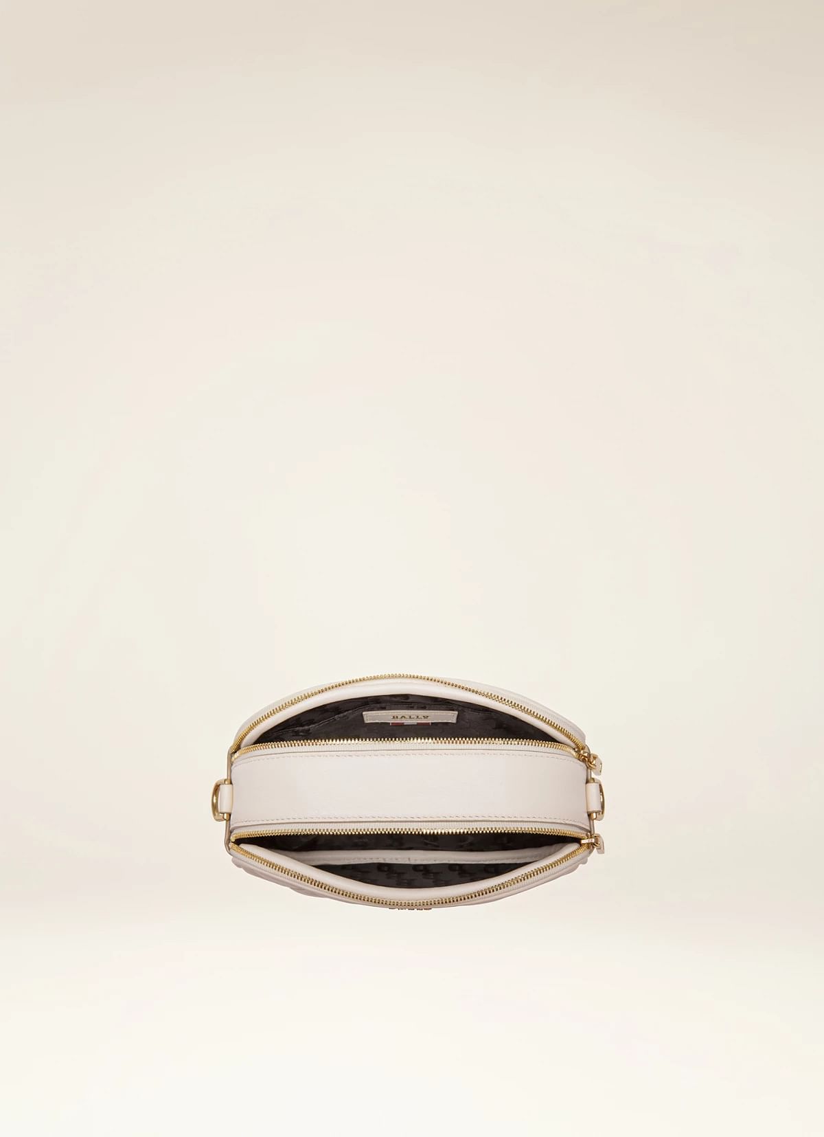 Denni Leather Minibag In Bone