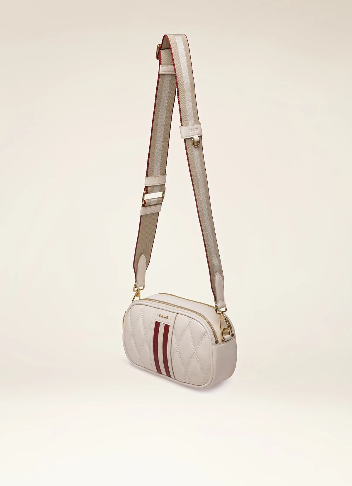 Denni Leather Minibag In Bone