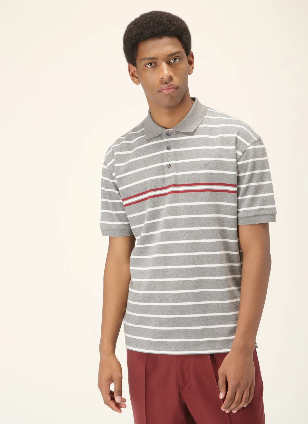 Striped Polo Shirt
