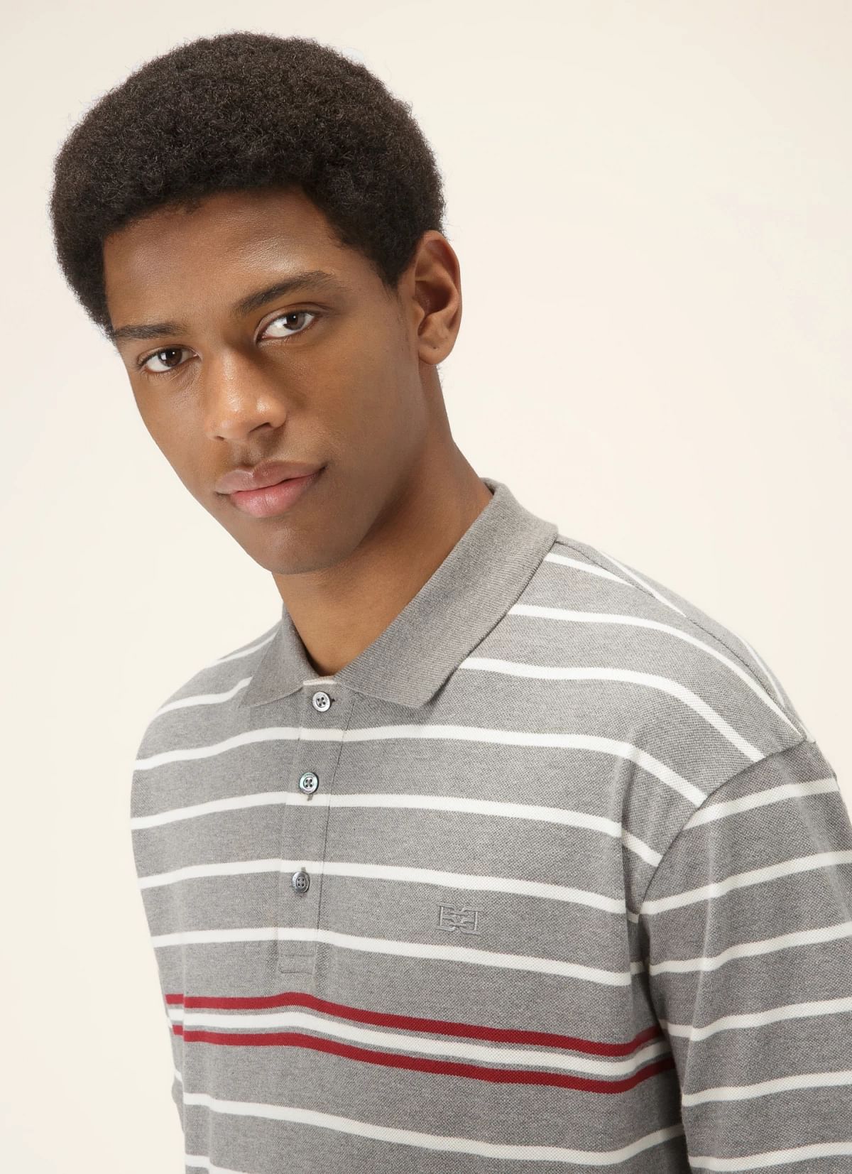 Striped Polo Shirt