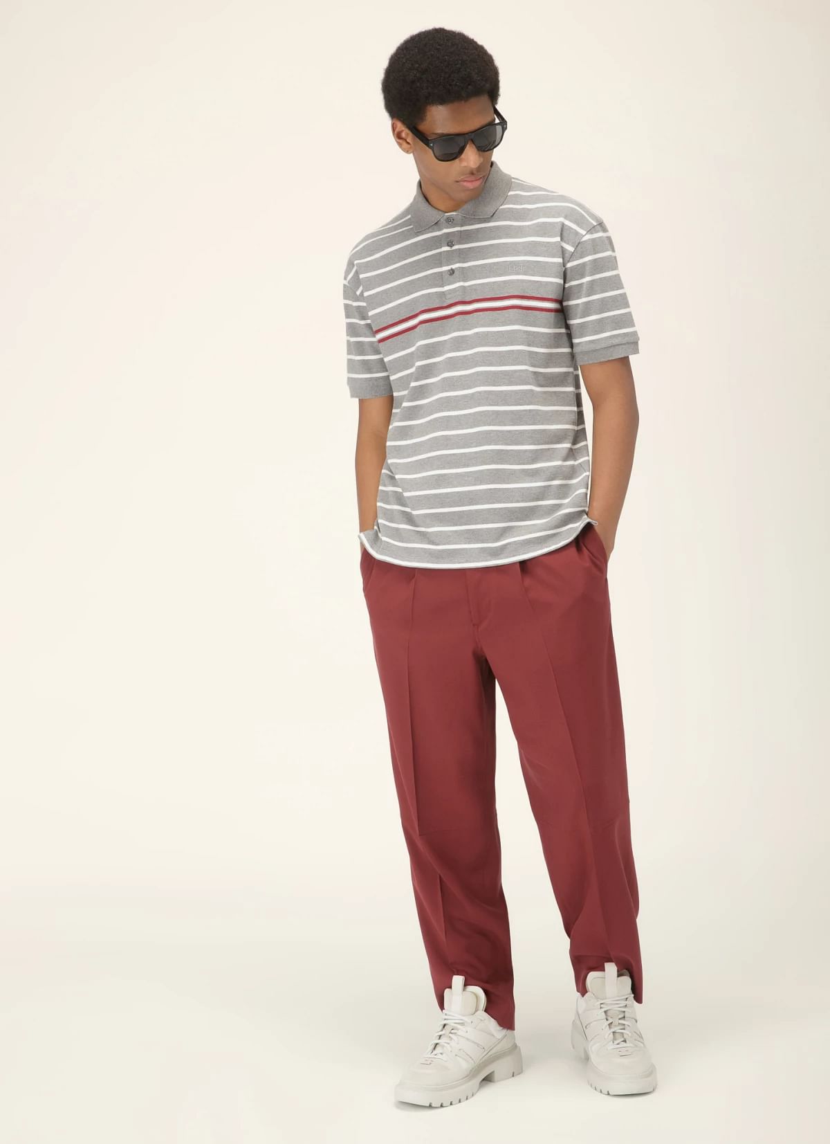 Striped Polo Shirt