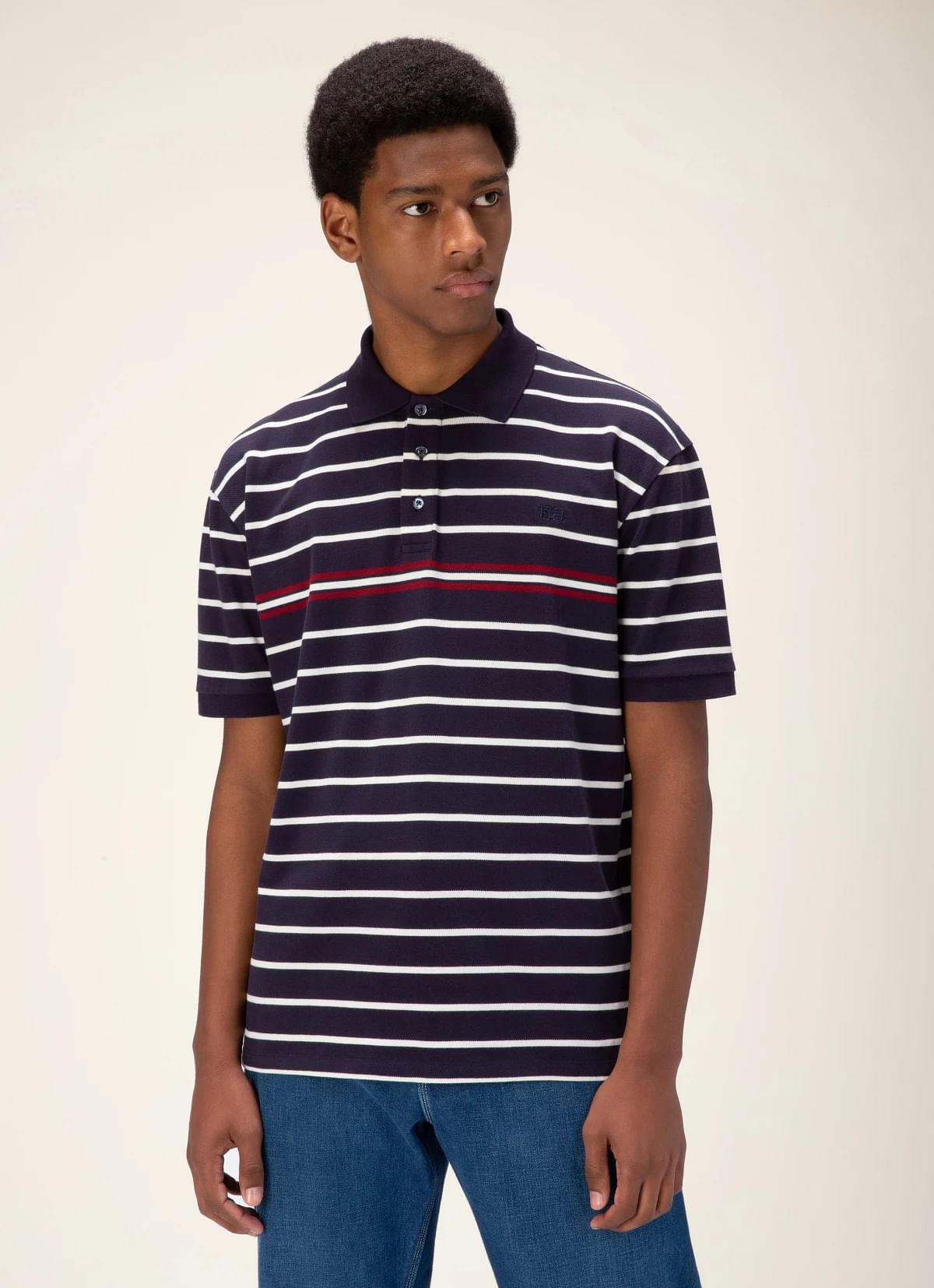 Striped Polo Shirt
