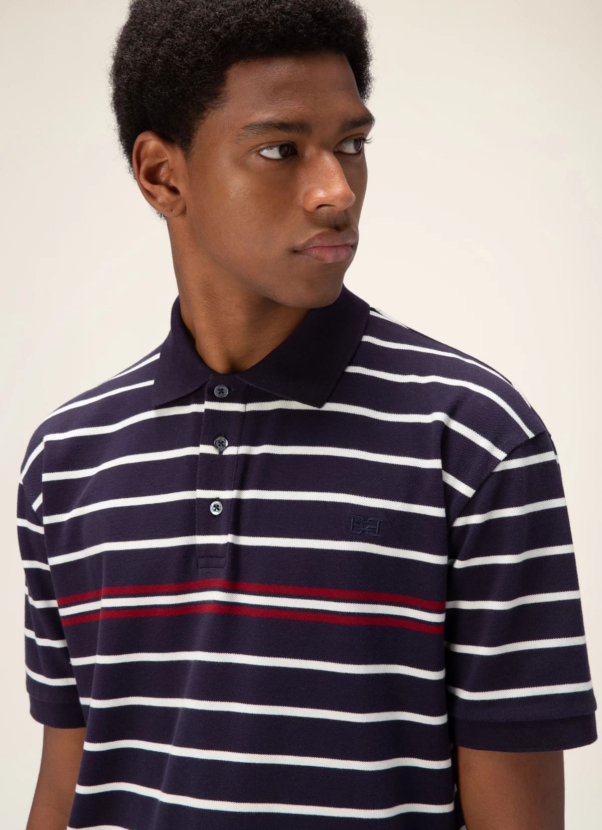 Striped Polo Shirt