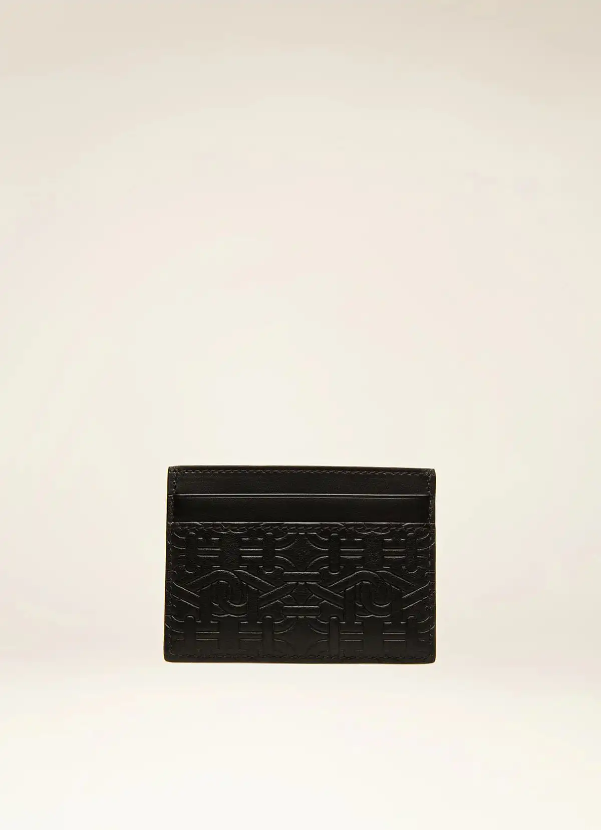 Bhar Leather Card Holder In Black