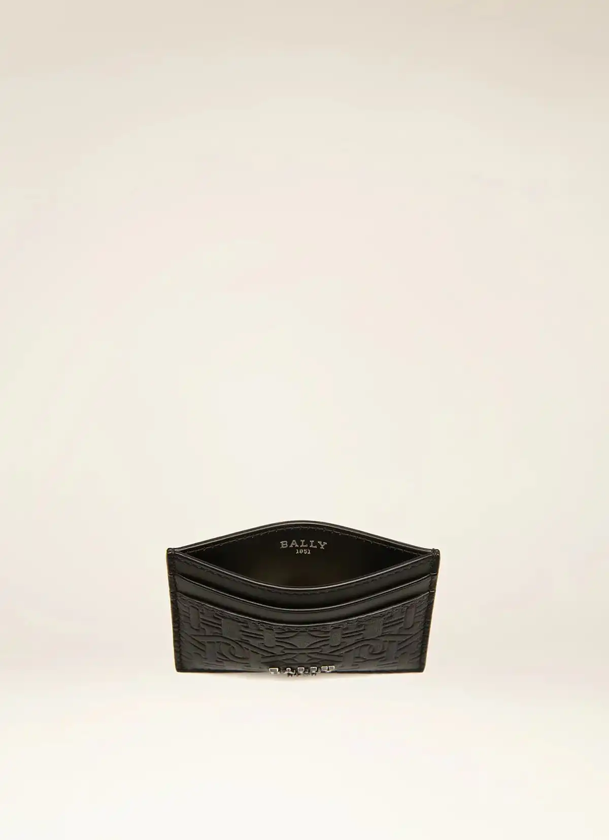 Bhar Leather Card Holder In Black