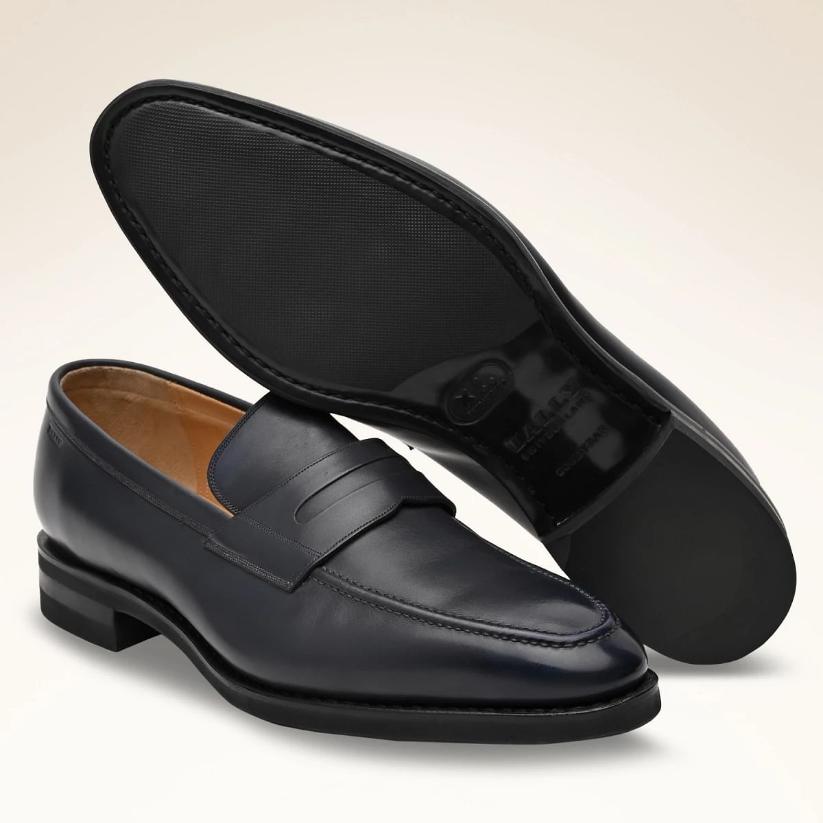 Score Leather Loafers