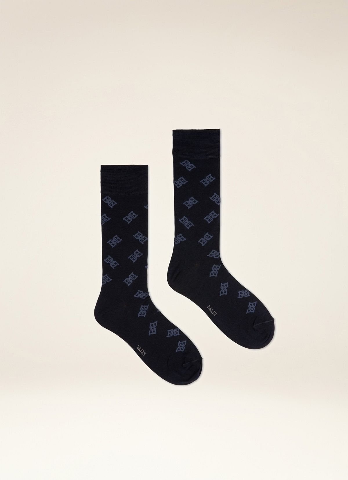 Navy Cotton Socks