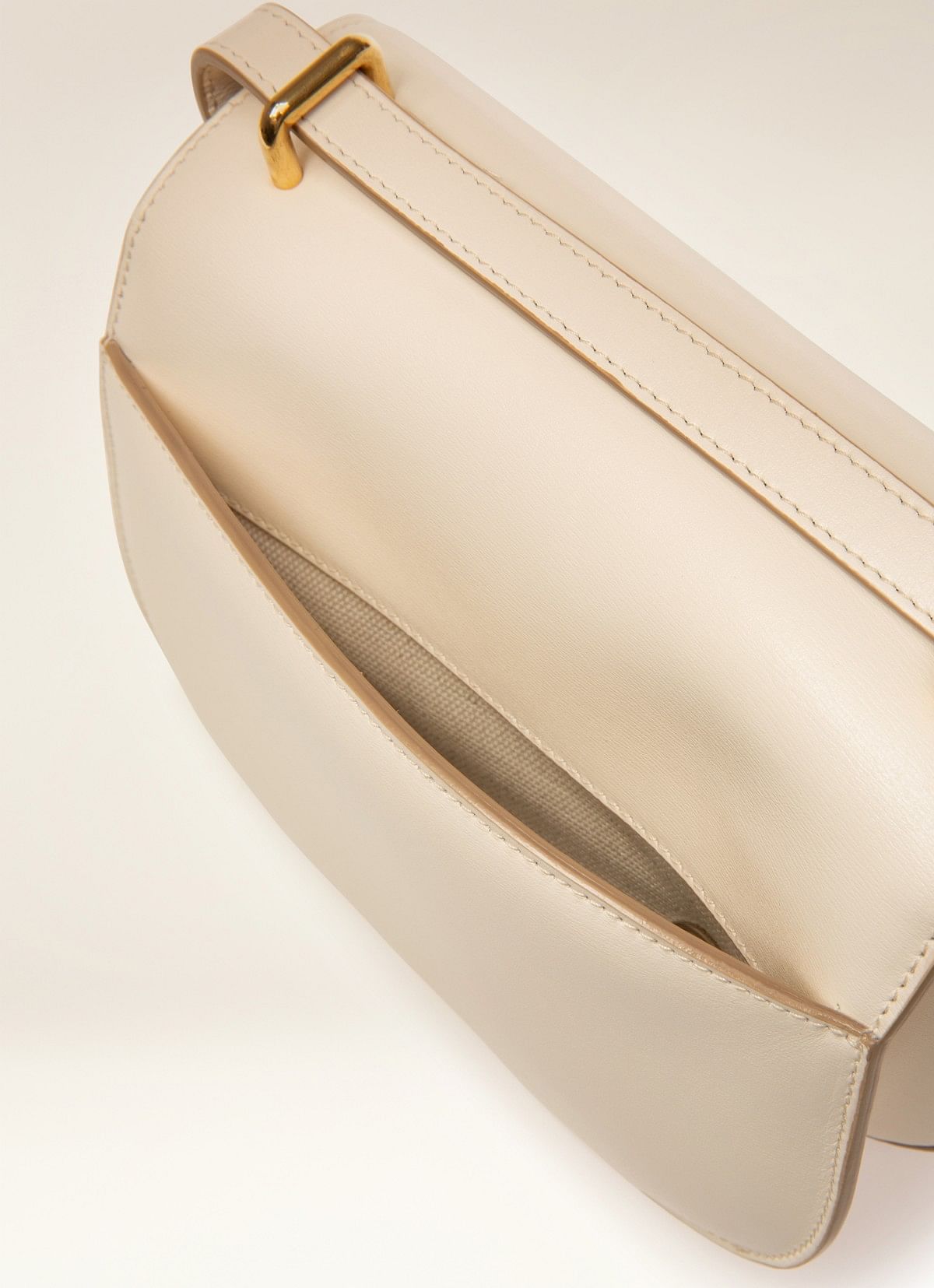 Baily Leather Minibag In Bone