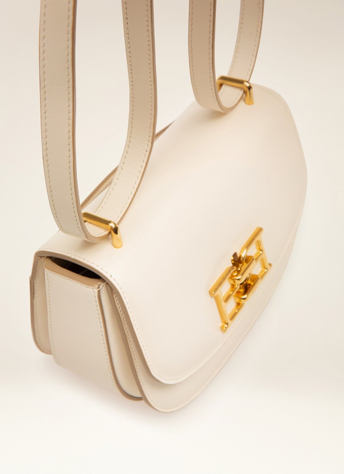 Baily Leather Minibag In Bone