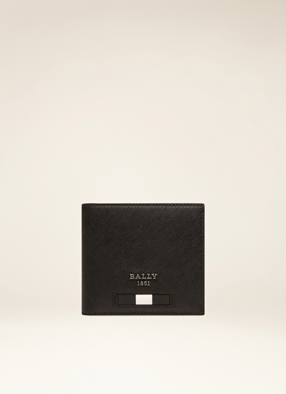 Brasai Recycled Leather Wallet In Black