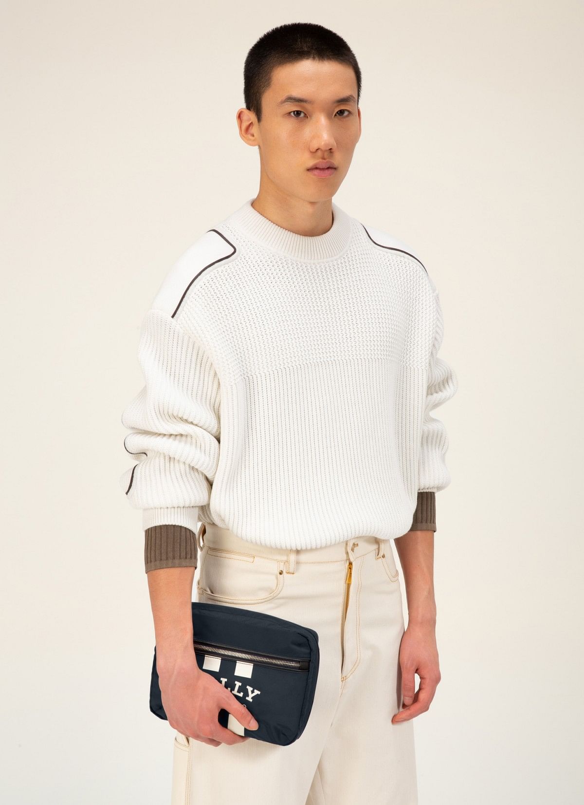 Fallie Nylon Tote Bag In Navy
