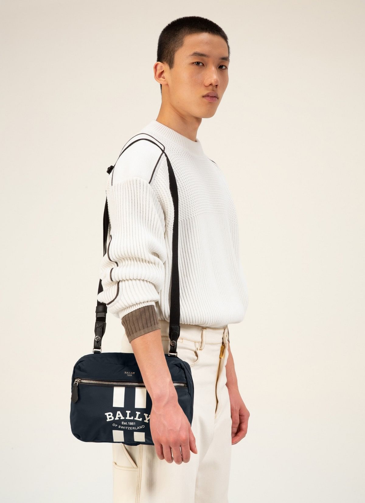 Fixie Nylon Backpack In Navy