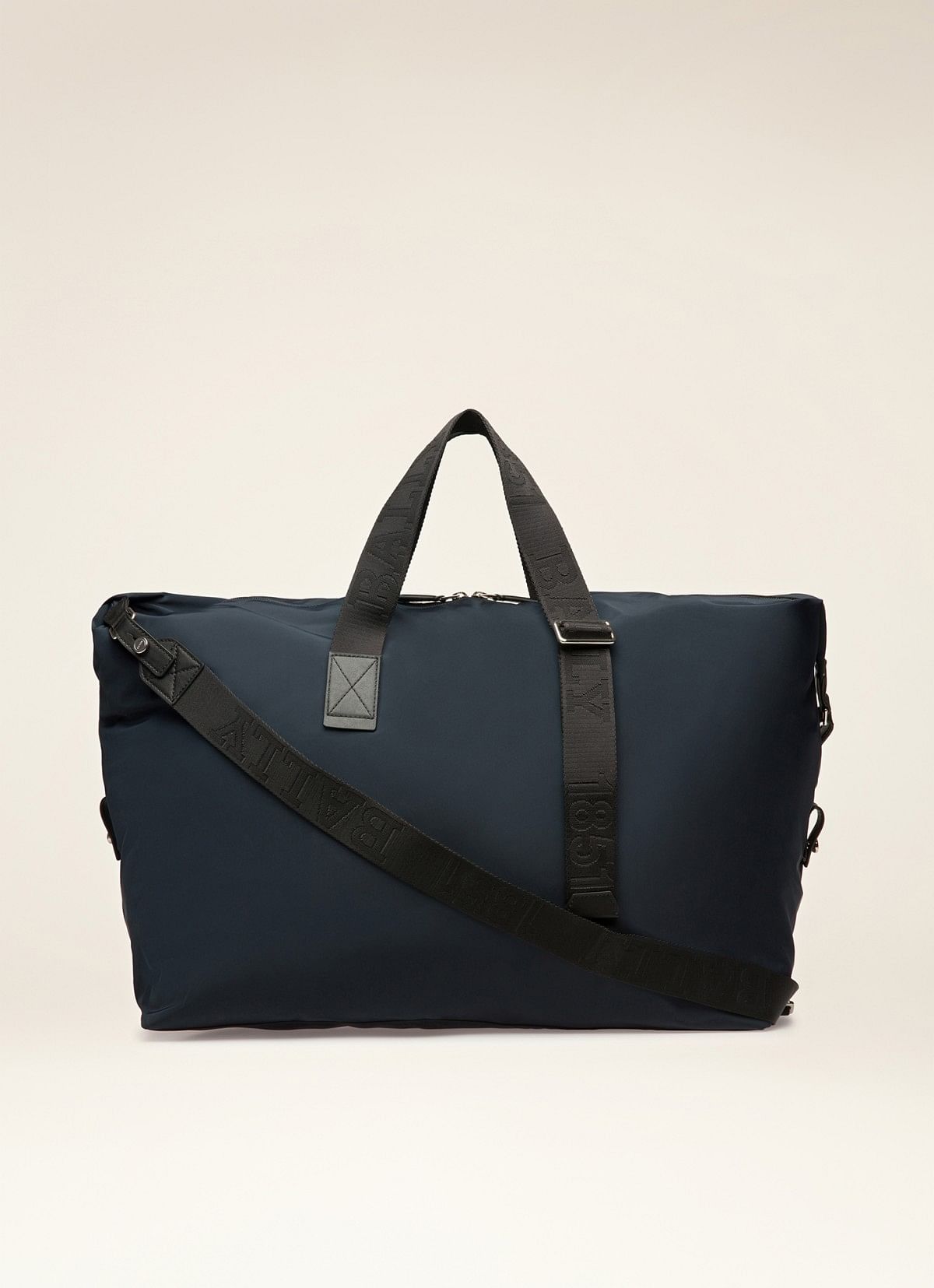 Fesder Nylon Weekender Bag In Navy