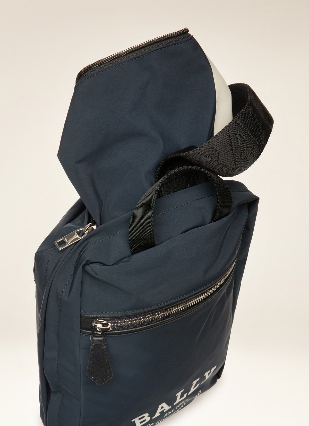 Fesder Nylon Weekender Bag In Navy