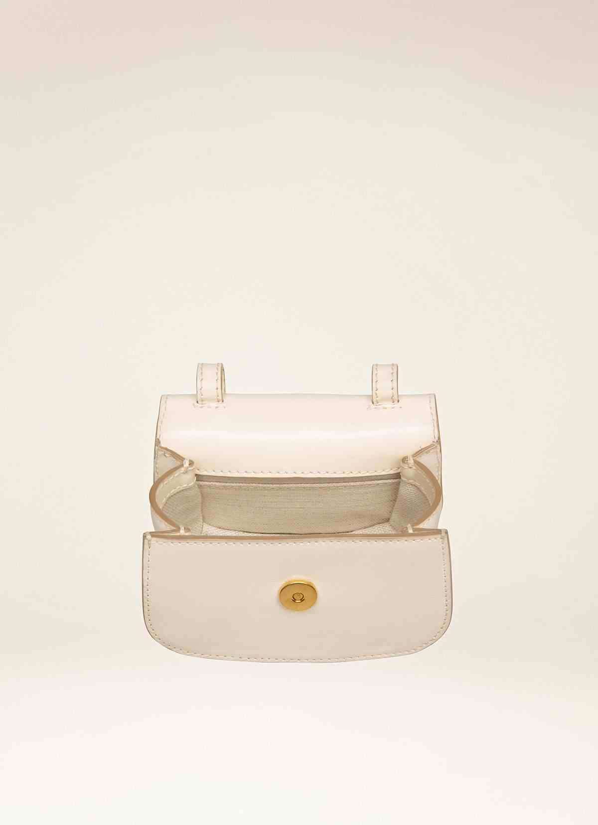 Baily Xs Leather Accessory In Bone