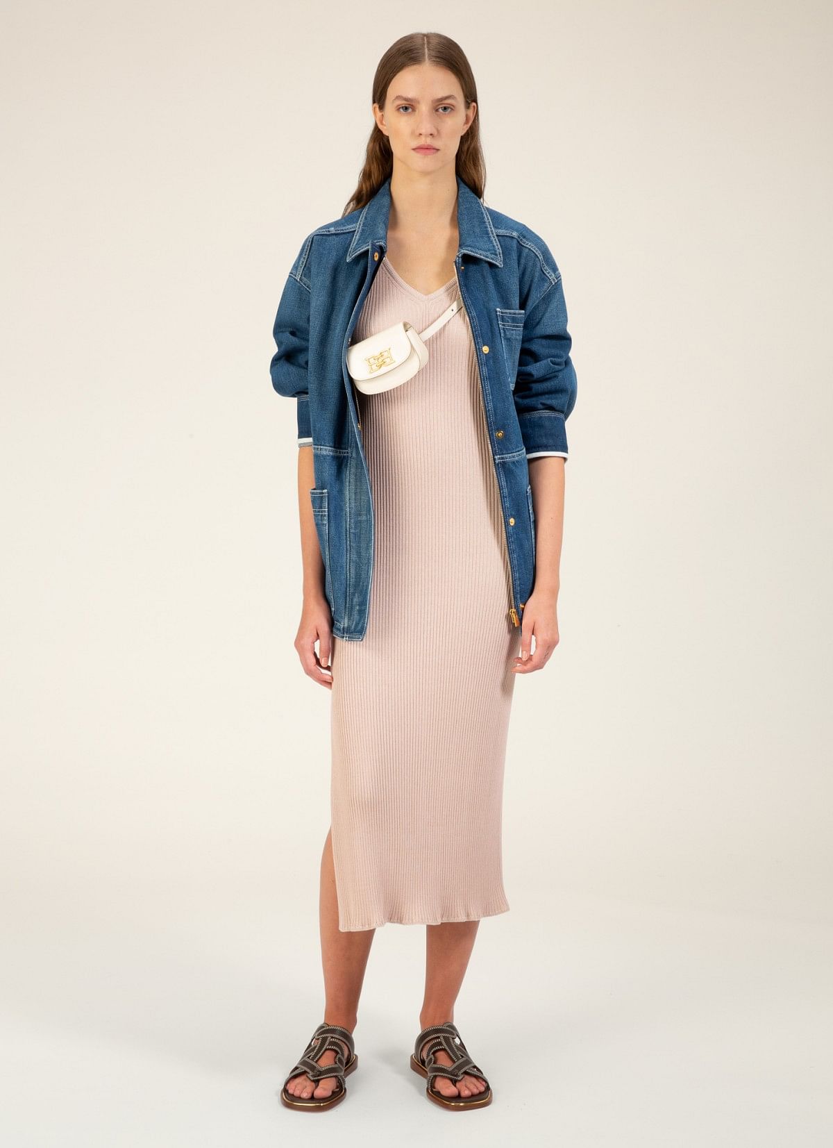 Baily Xs Leather Accessory In Bone
