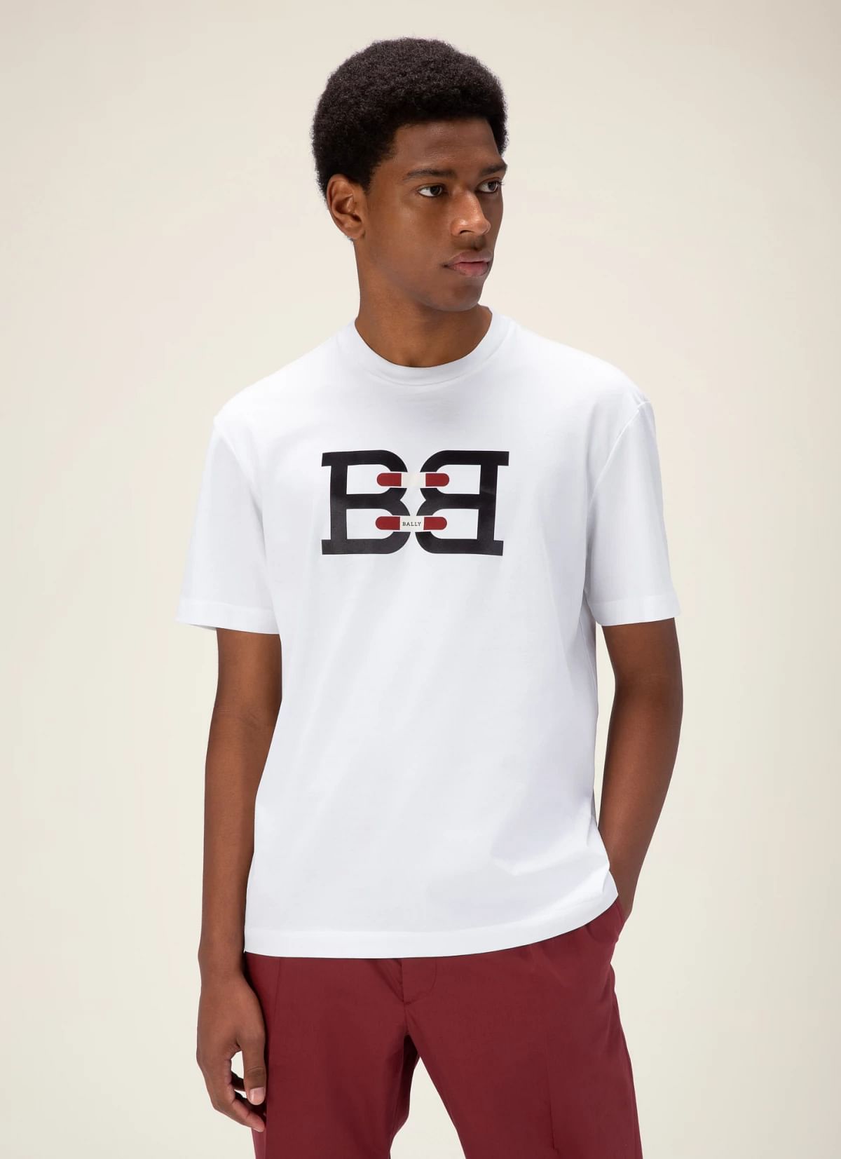 Cotton T-Shirt In White