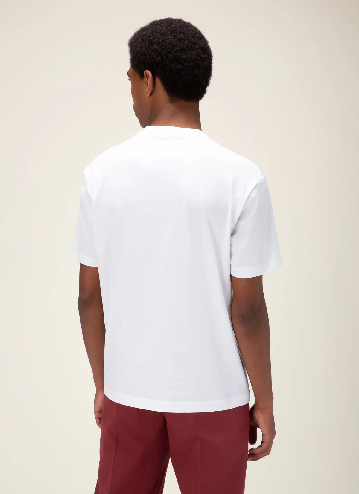 Cotton T-Shirt In White