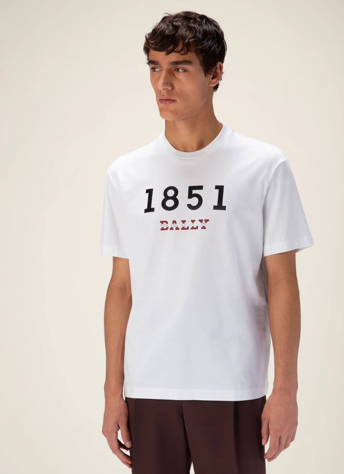 Cotton T-Shirt In White