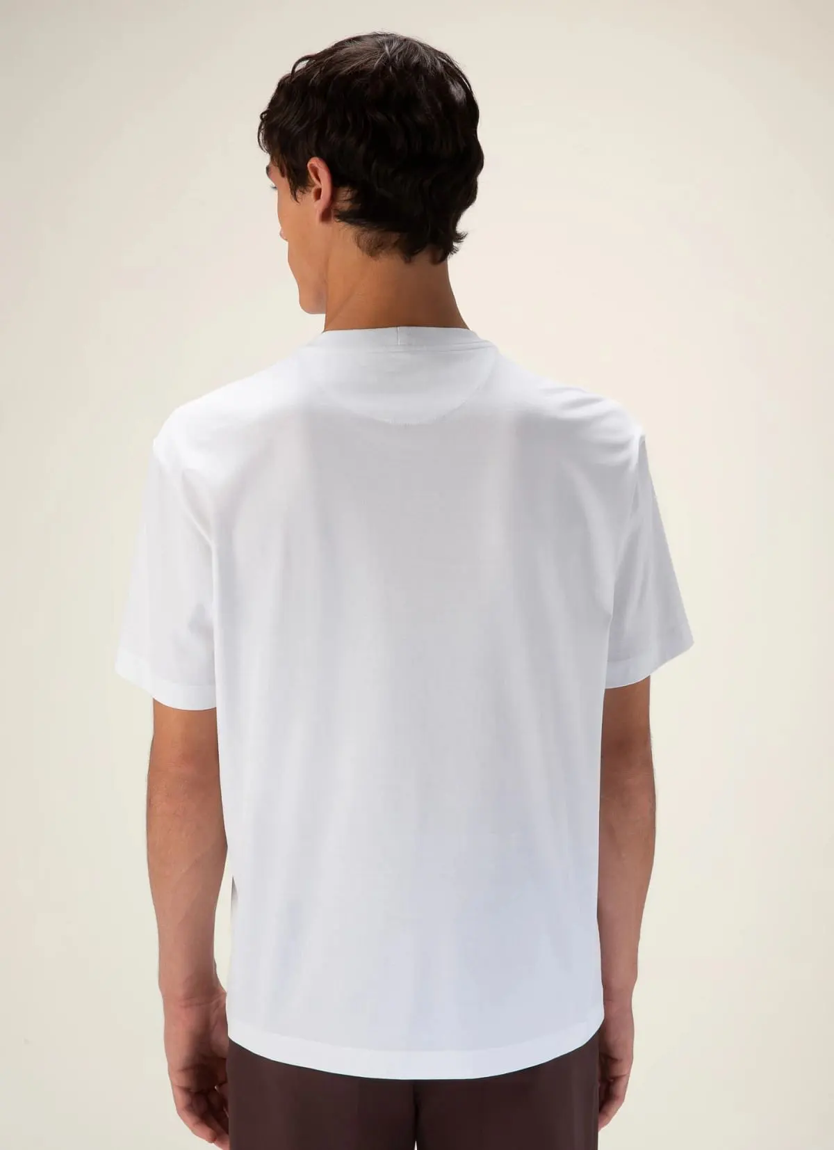 Cotton T-Shirt In White