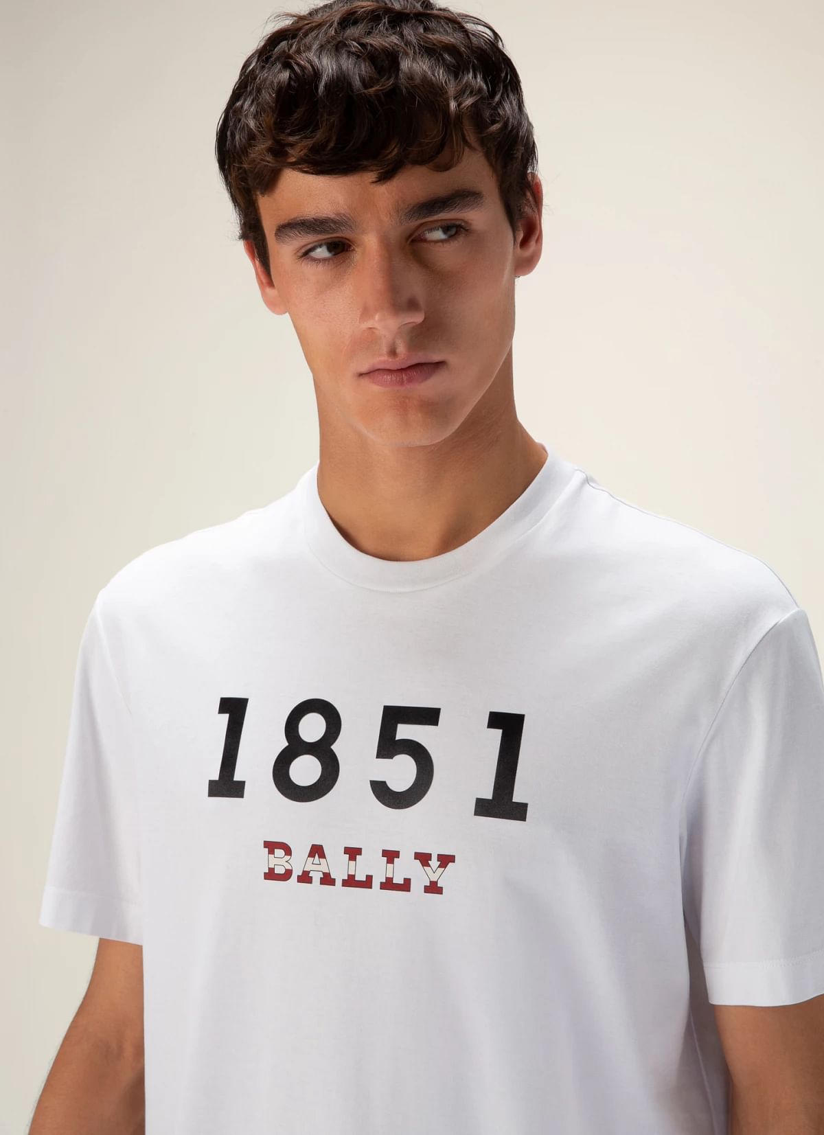 Cotton T-Shirt In White