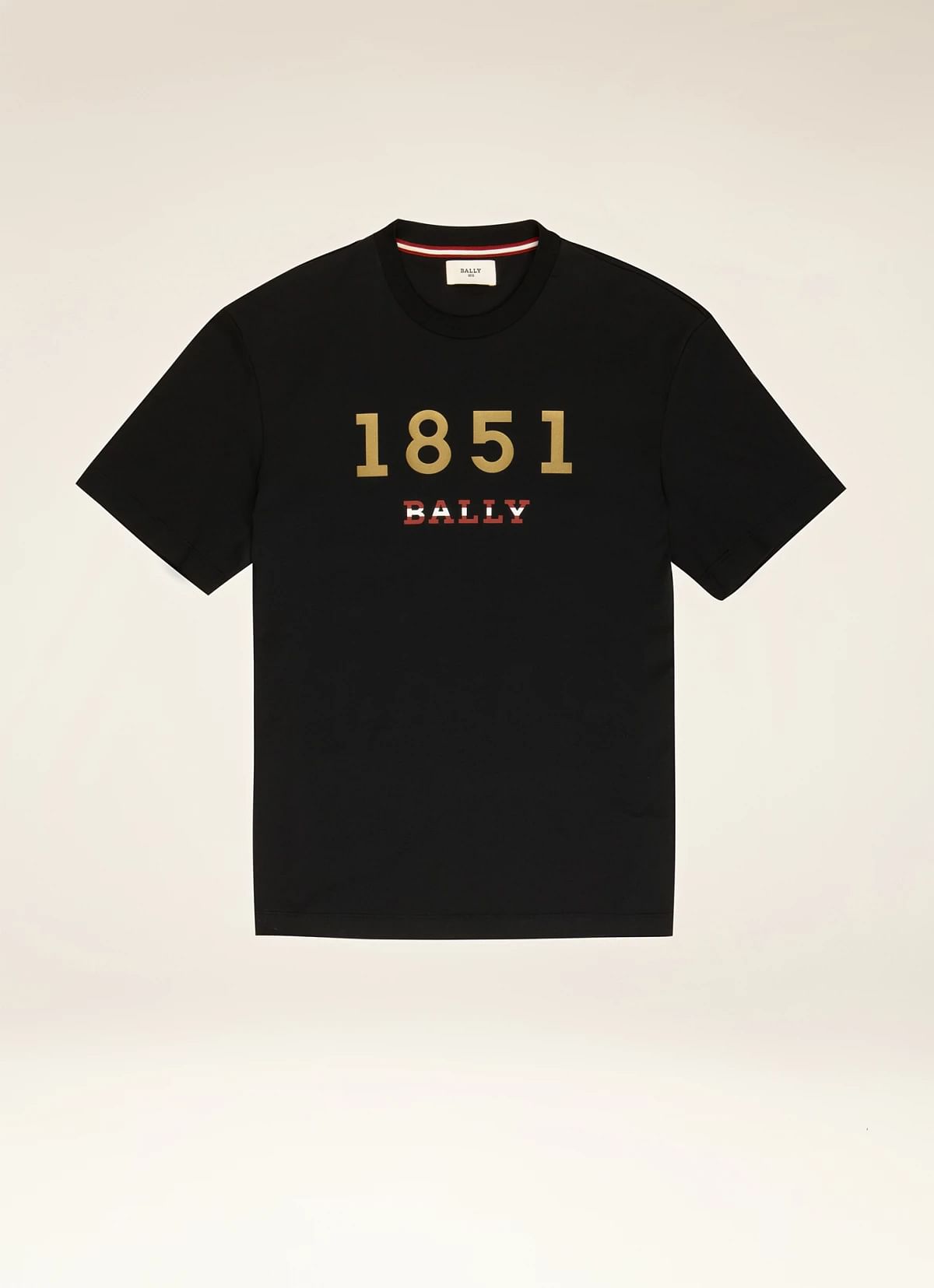 Cotton T-Shirt In Black