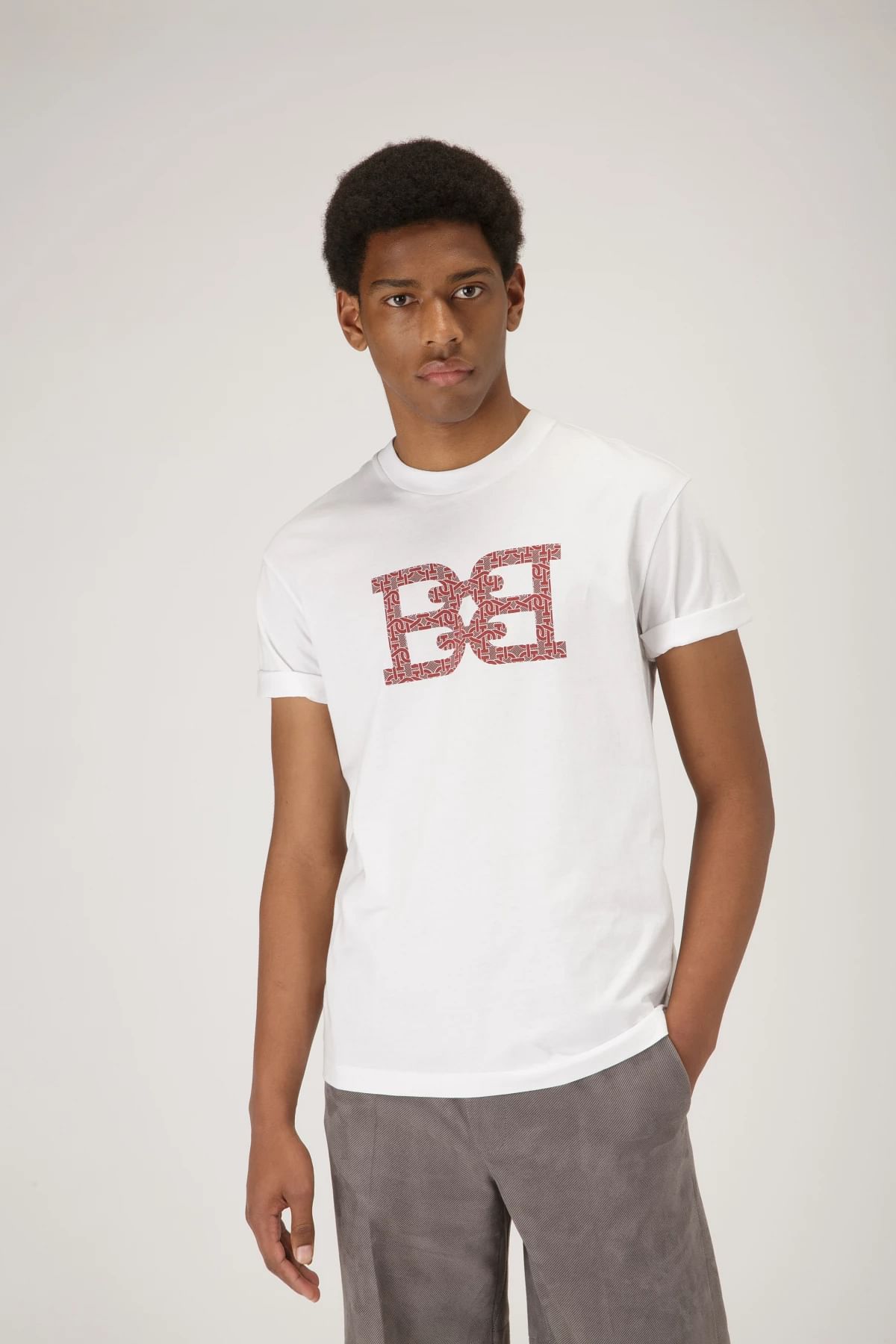 Cotton T-Shirt In White