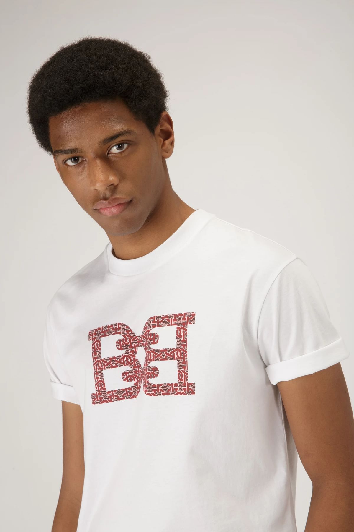 Cotton T-Shirt In White
