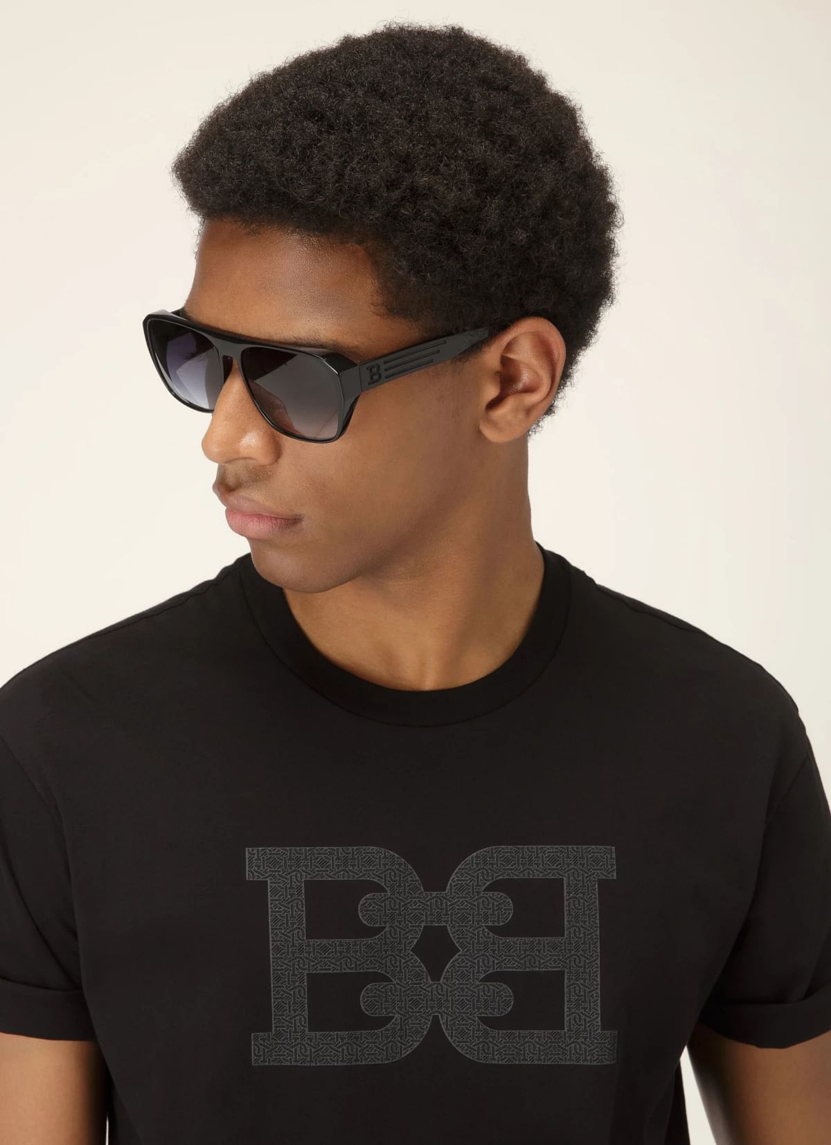 Organic Cotton T-Shirt In Black