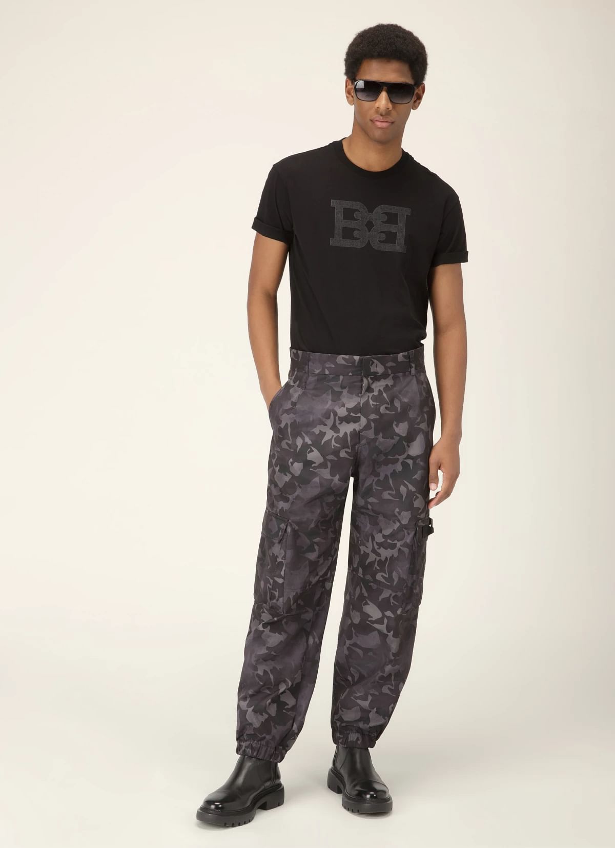 Organic Cotton T-Shirt In Black