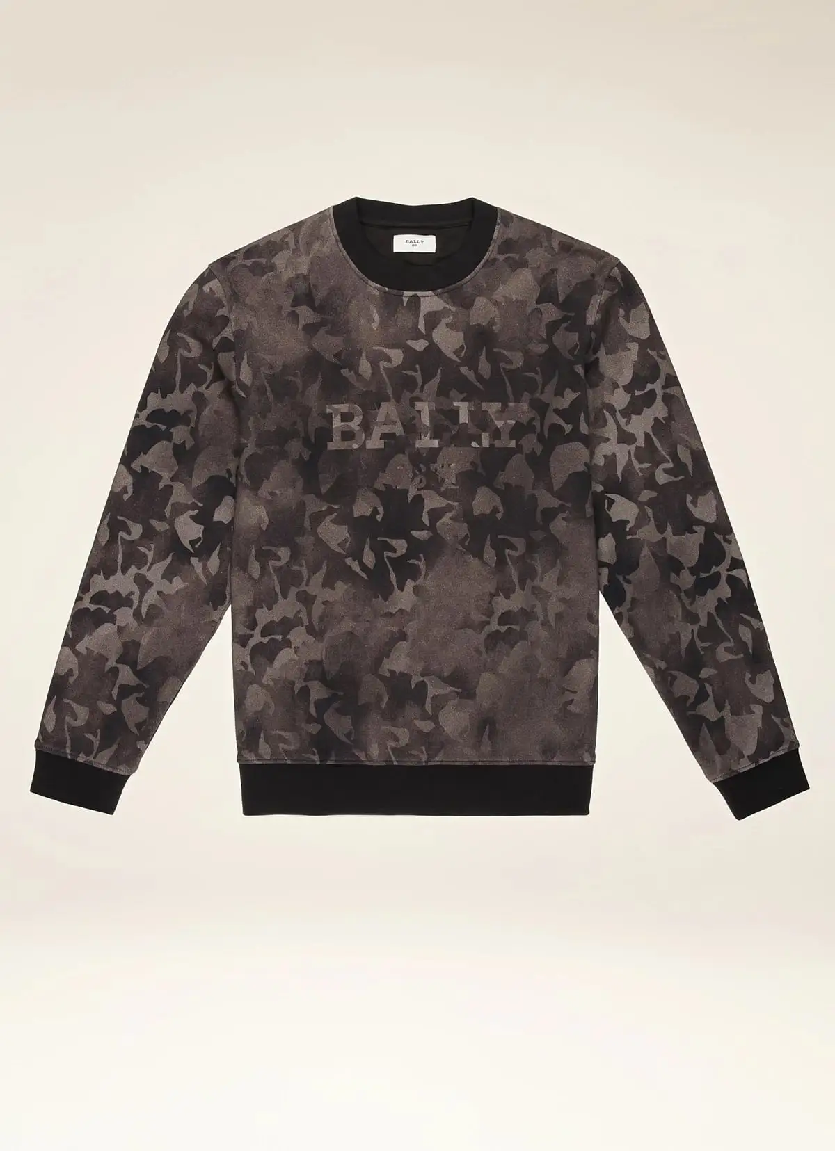 Cutsew Sweatshirt In Black Cotton