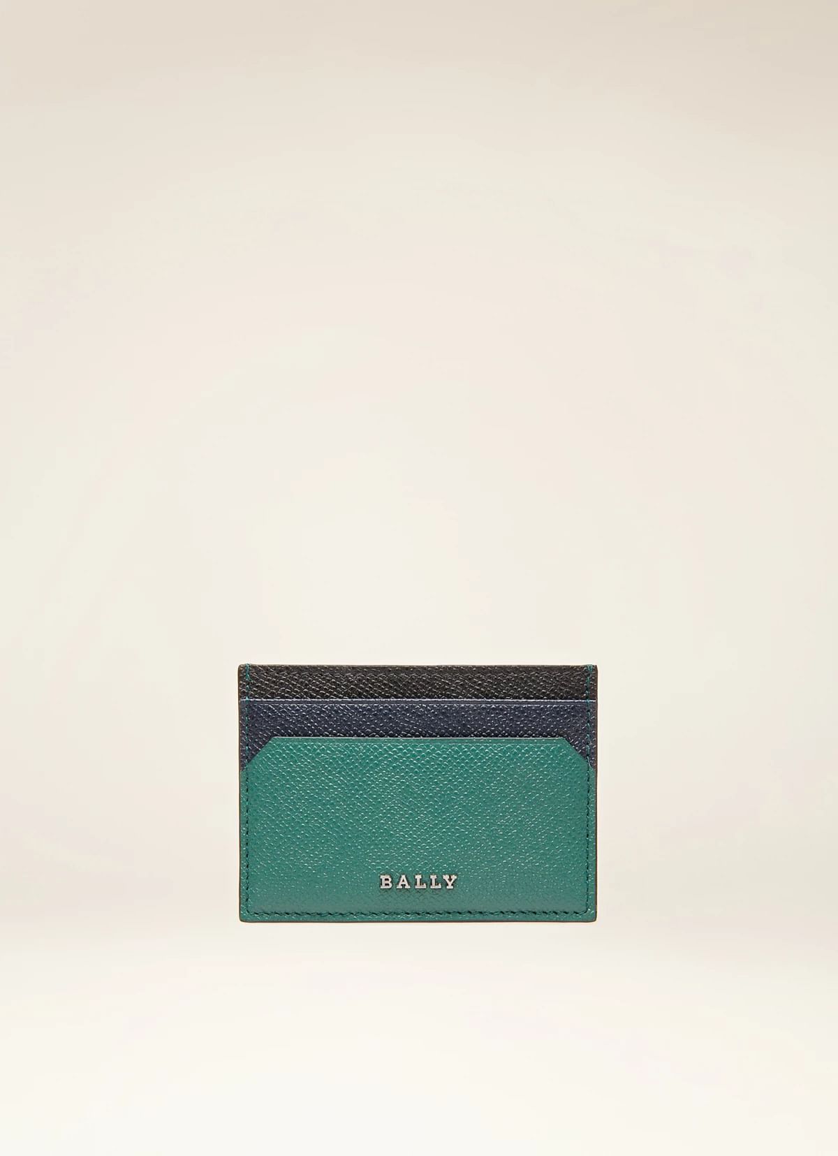 Bhar Leather Card Holder In Green