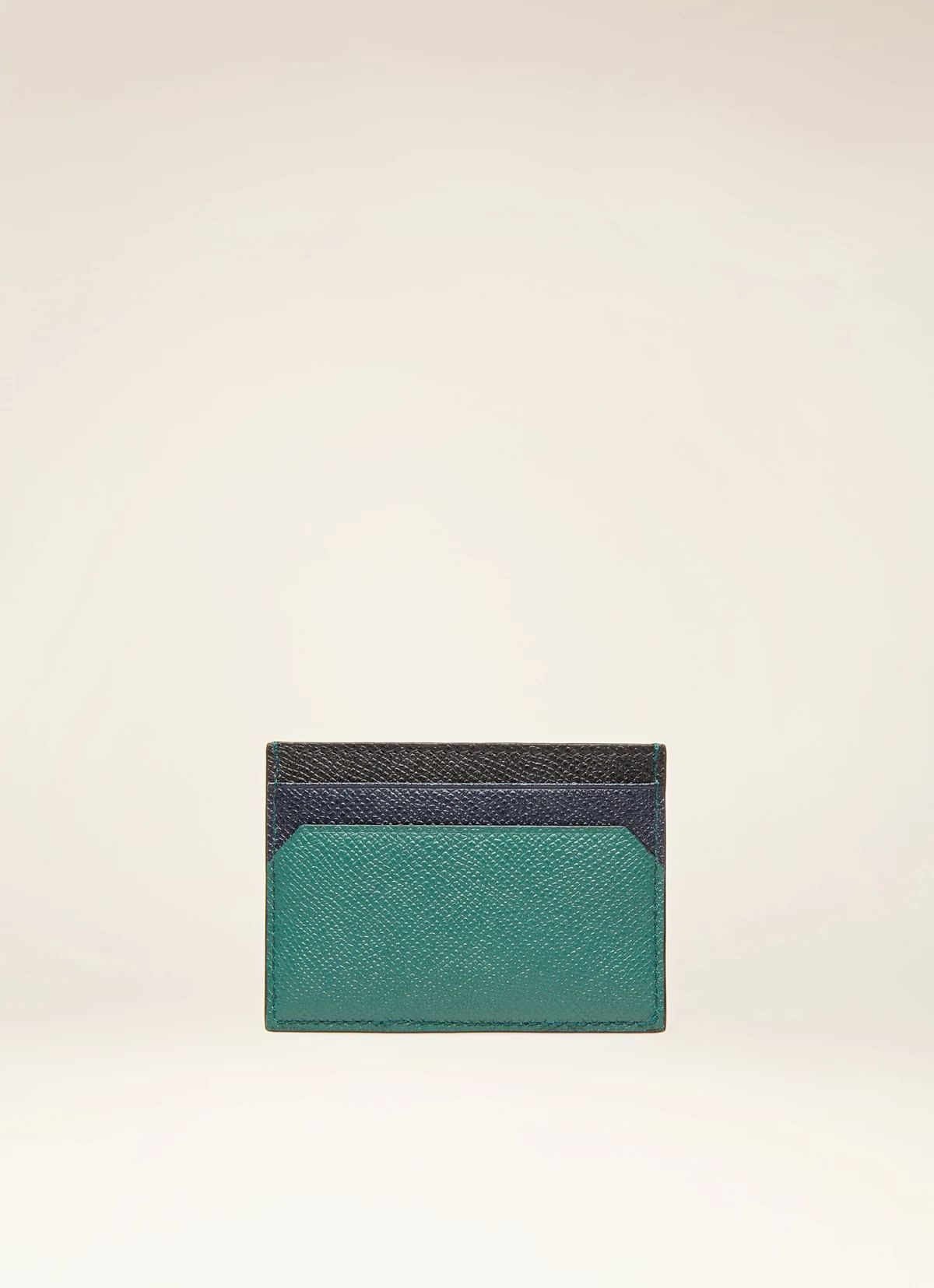 Bhar Leather Card Holder In Green