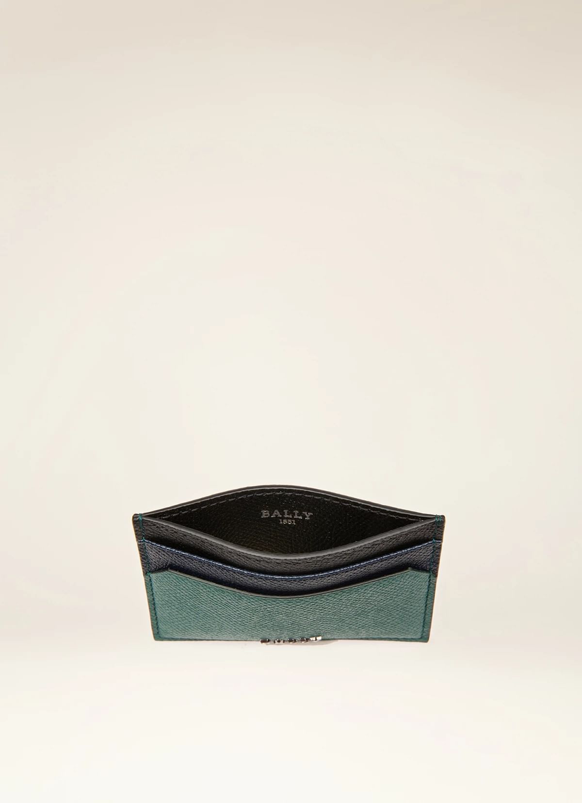 Bhar Leather Card Holder In Green