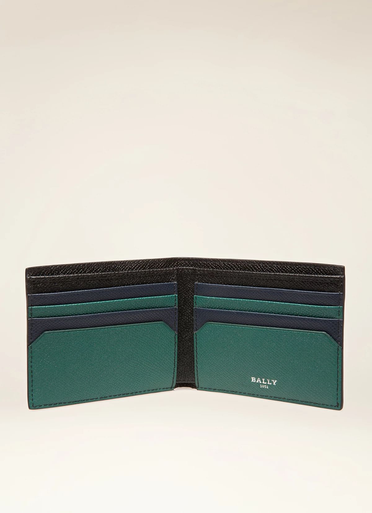 Bollen Leather Wallet In Green