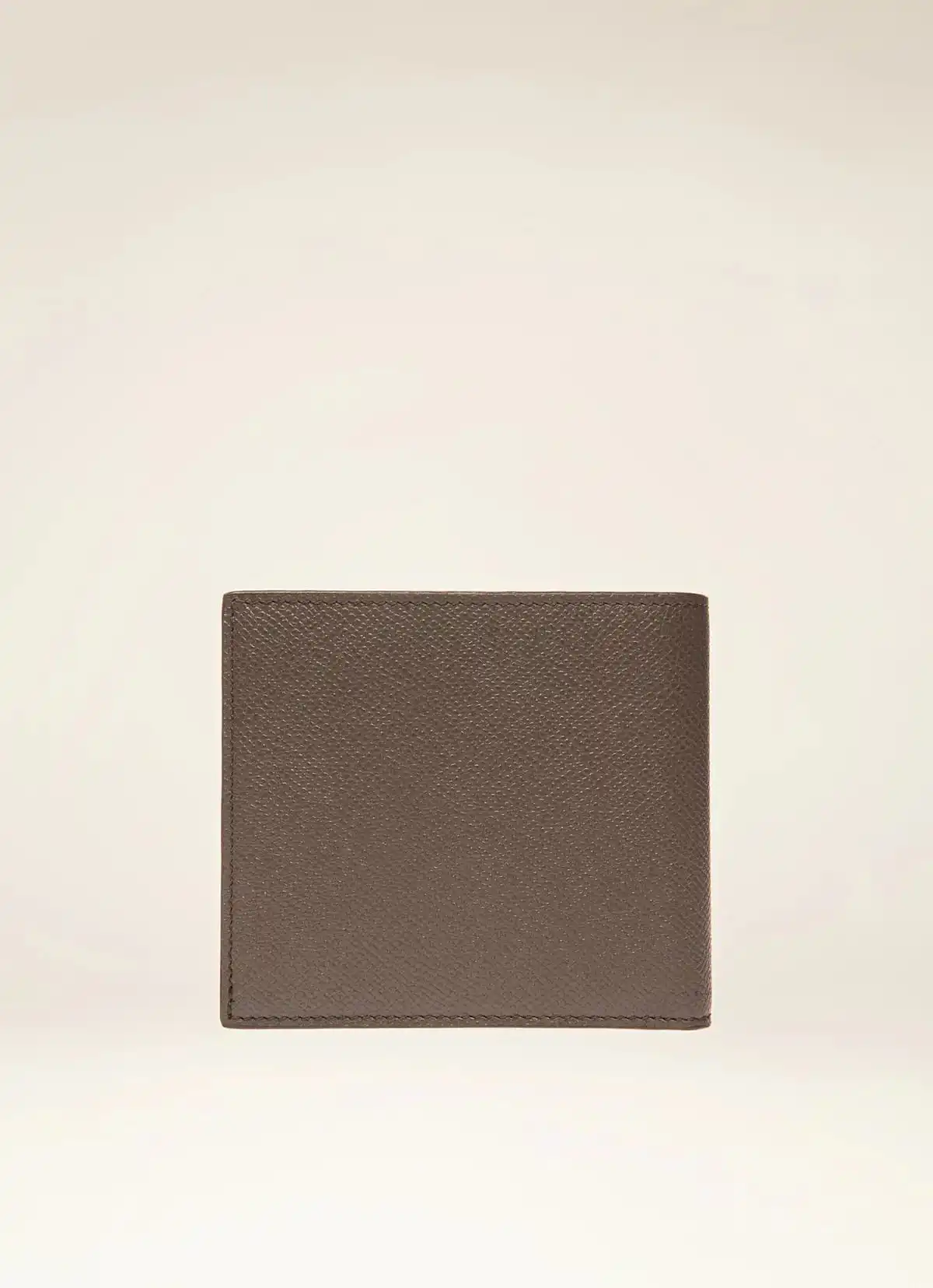 Brasai Leather Wallet In Army Green