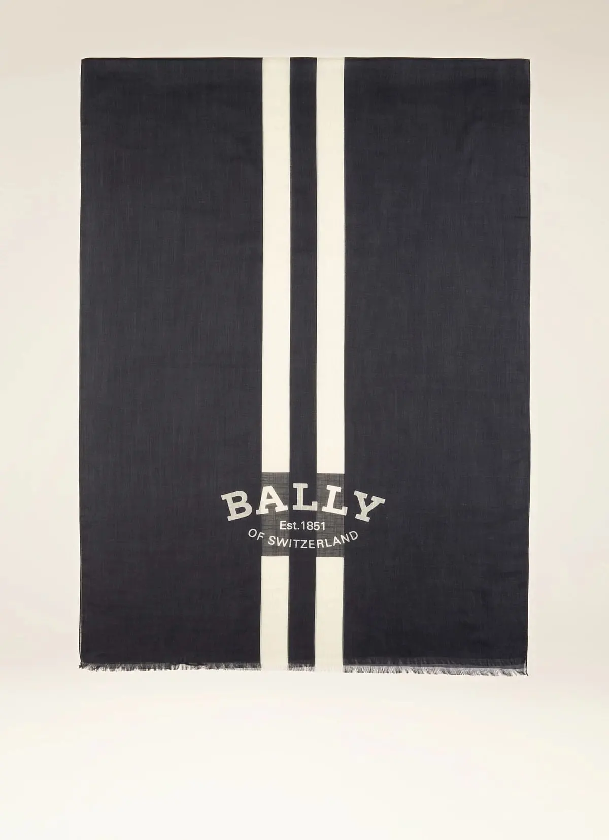 Black Cotton Scarf