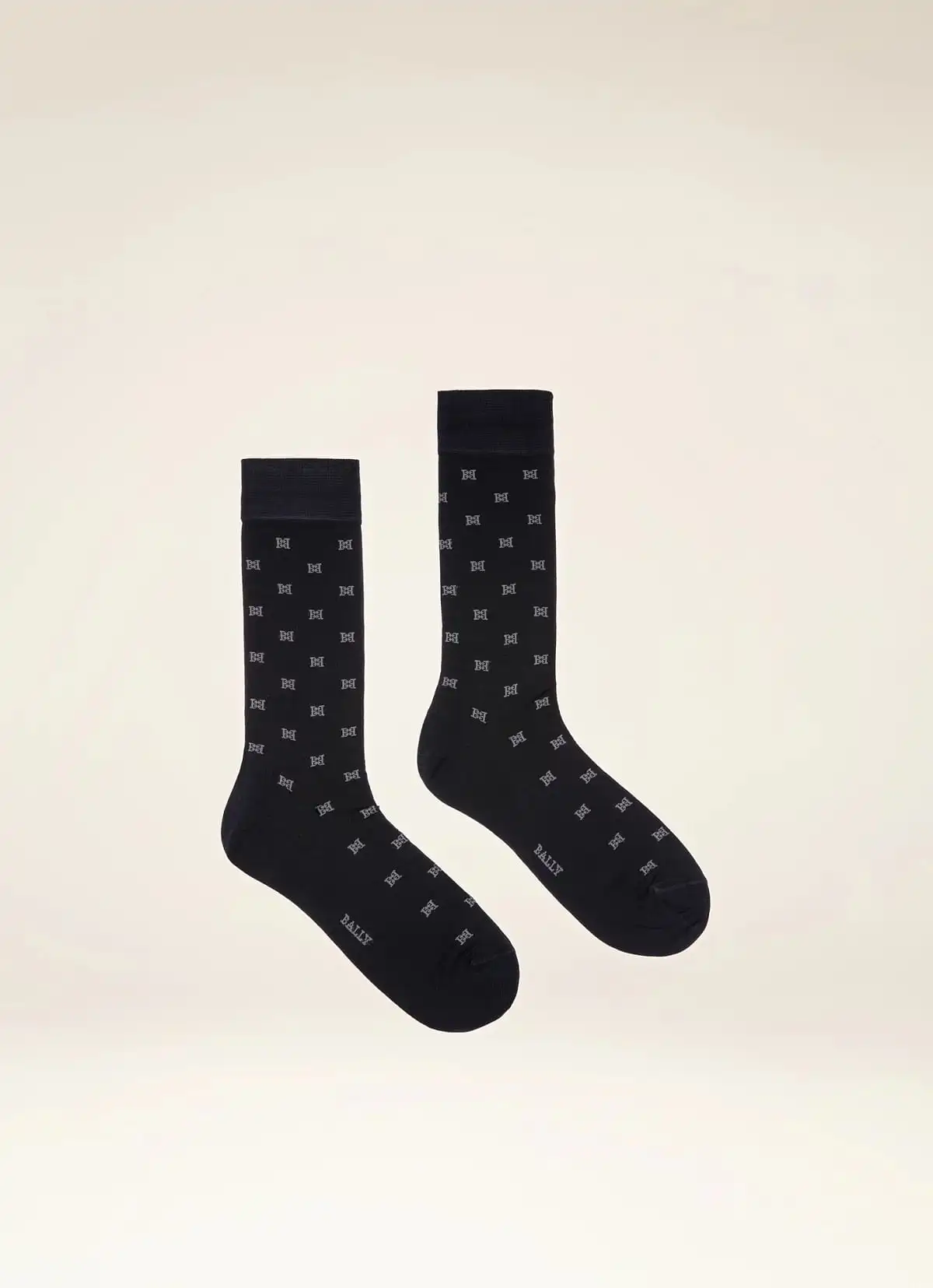 Navy Cotton Socks