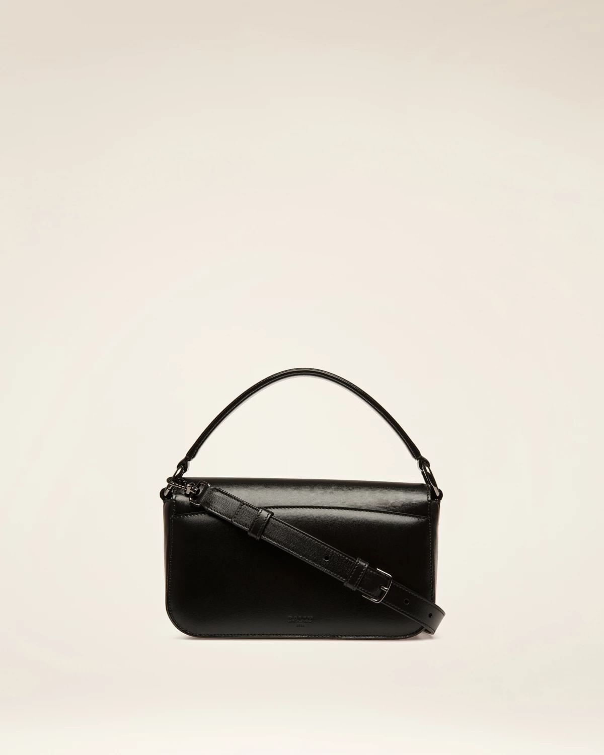 Brodye Leather Crossbody Bag In Black