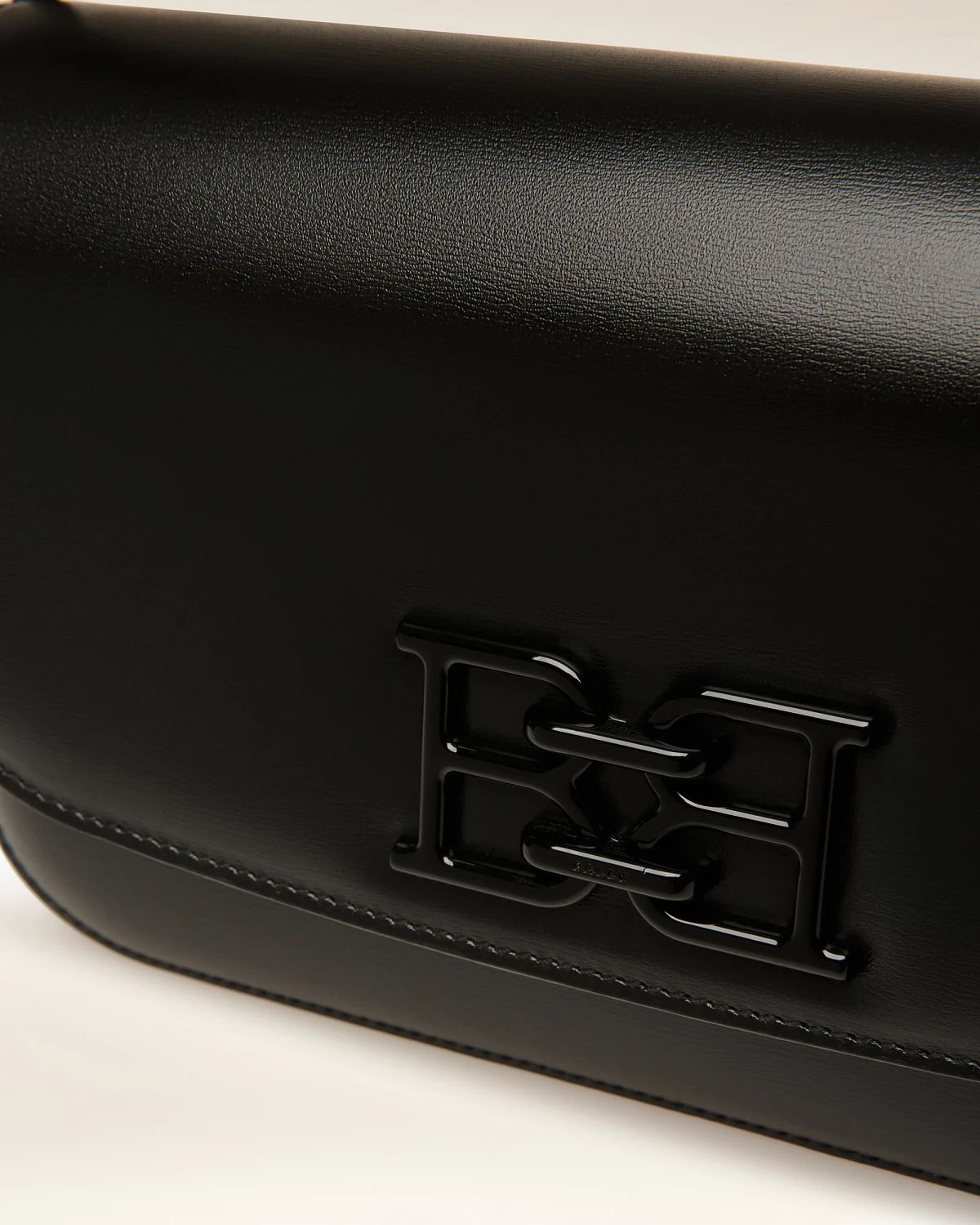 Brodye Leather Crossbody Bag In Black