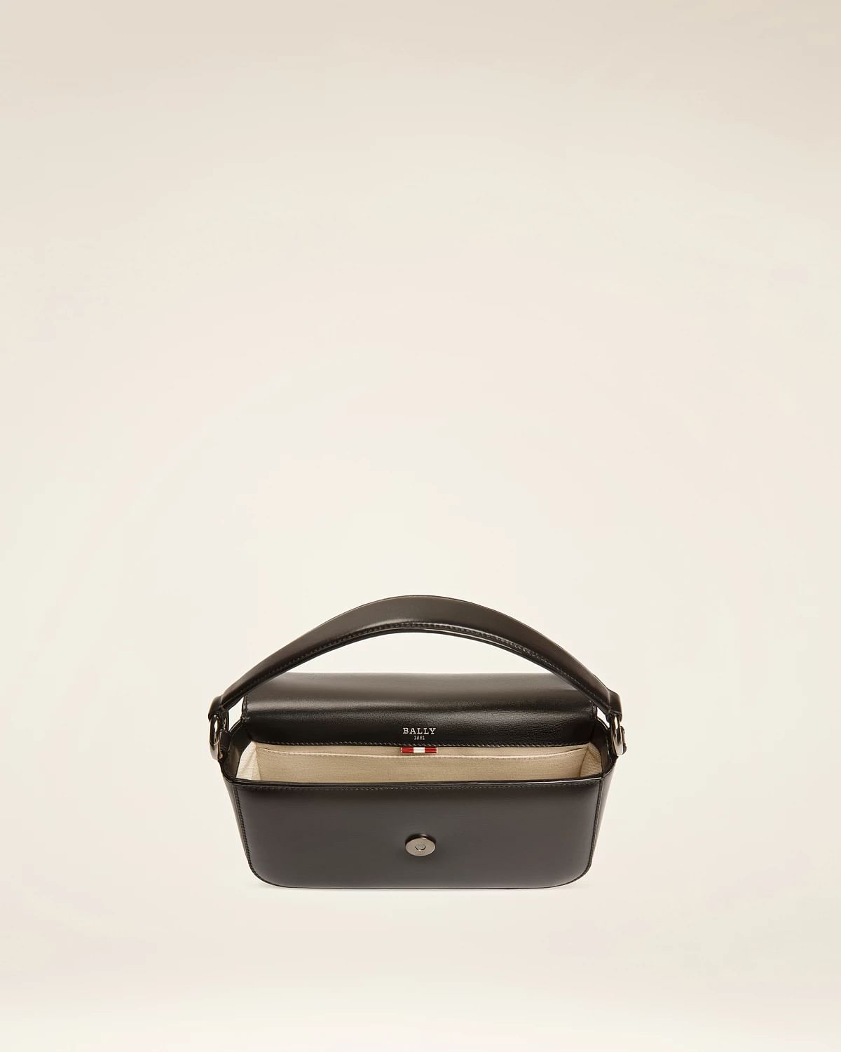 Brodye Leather Crossbody Bag In Black