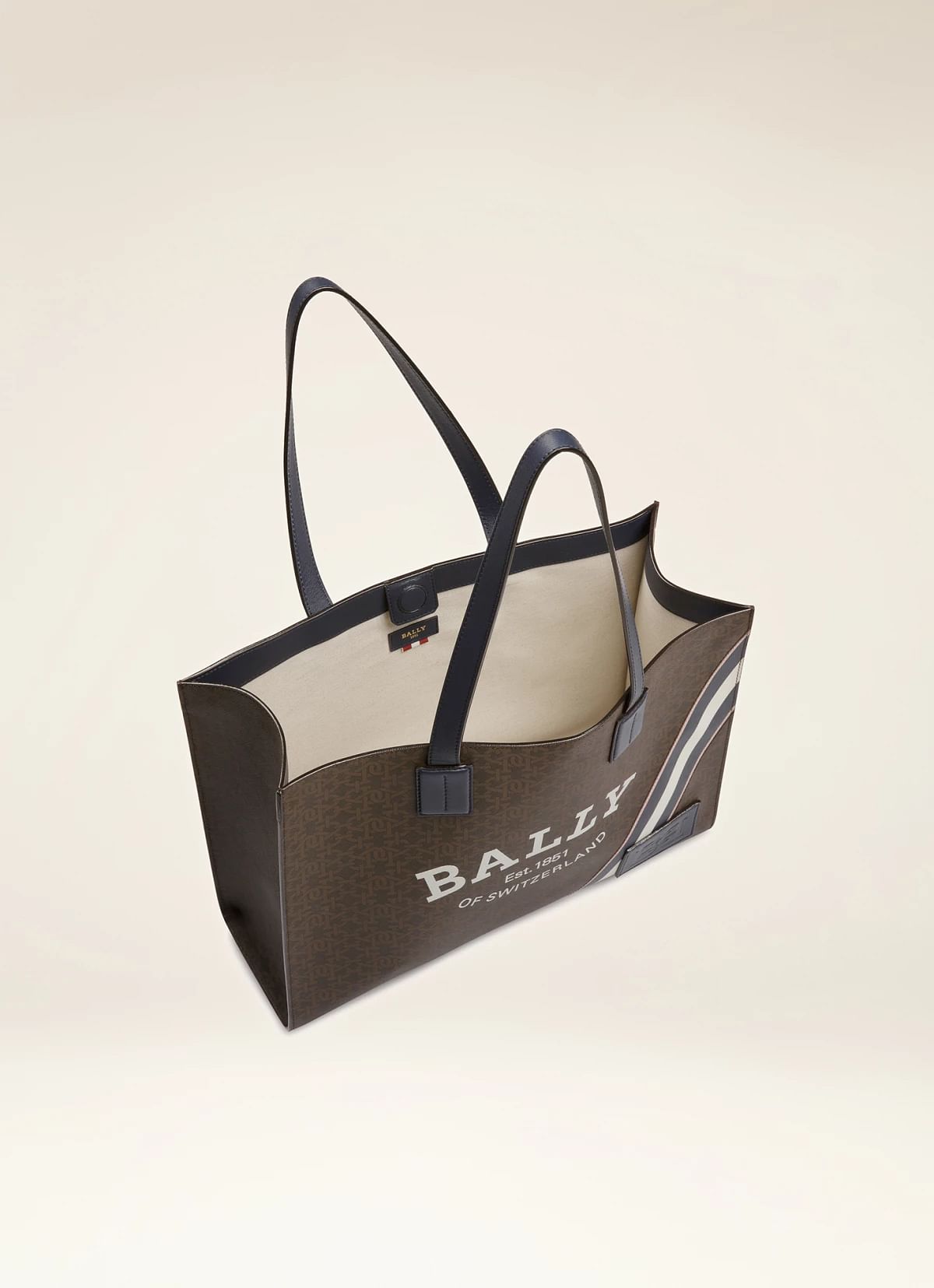 Crystalia Tpu Tote In Brown